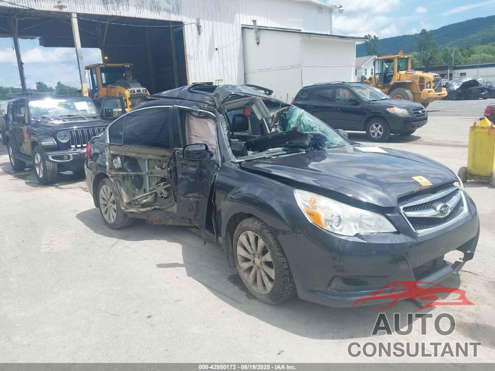 SUBARU LEGACY 2011 - 4S3BMBK65B3232153
