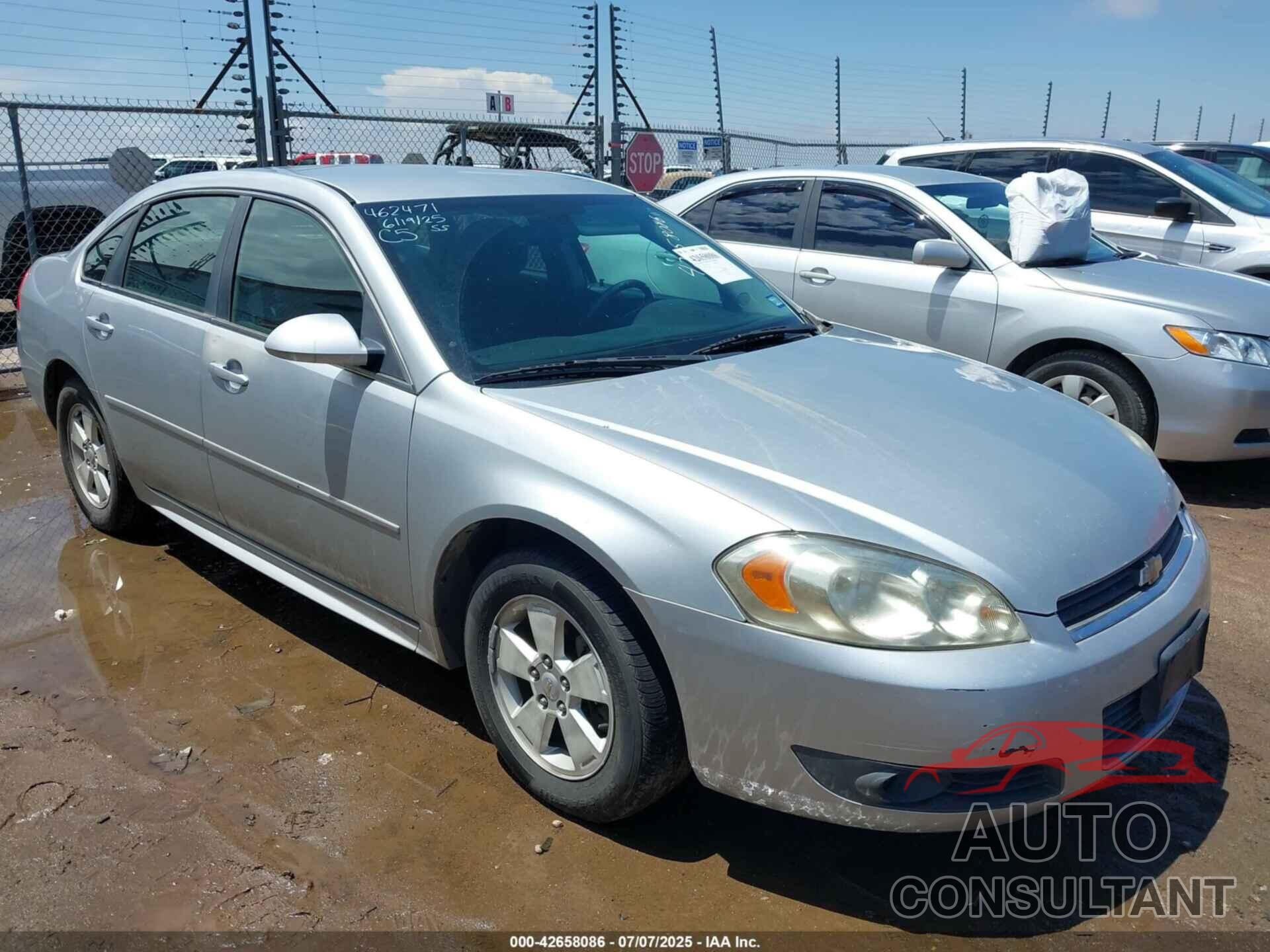 CHEVROLET IMPALA 2010 - 2G1WB5EN4A1194388