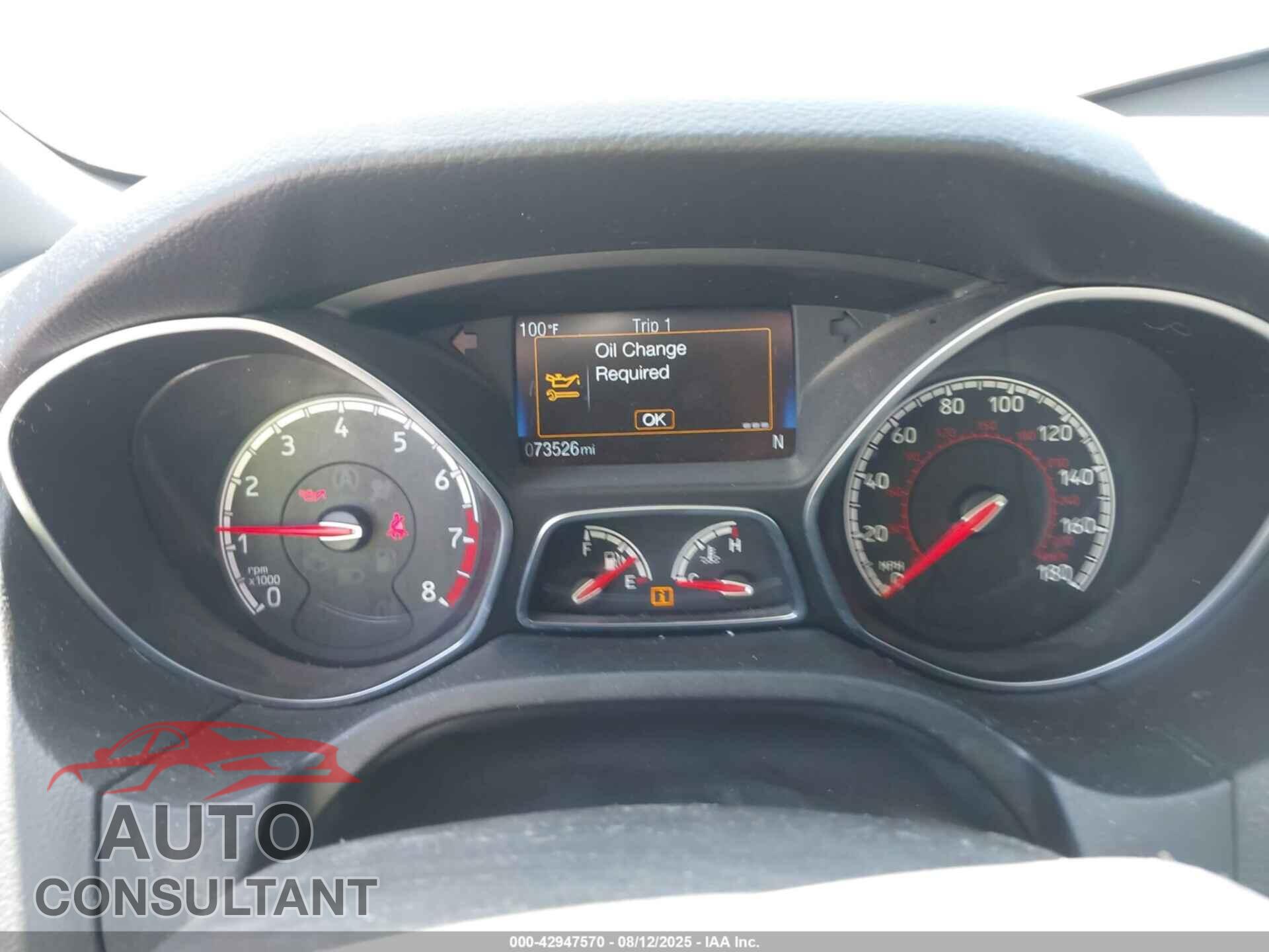FORD FOCUS 2017 - 1FADP3L90HL214558