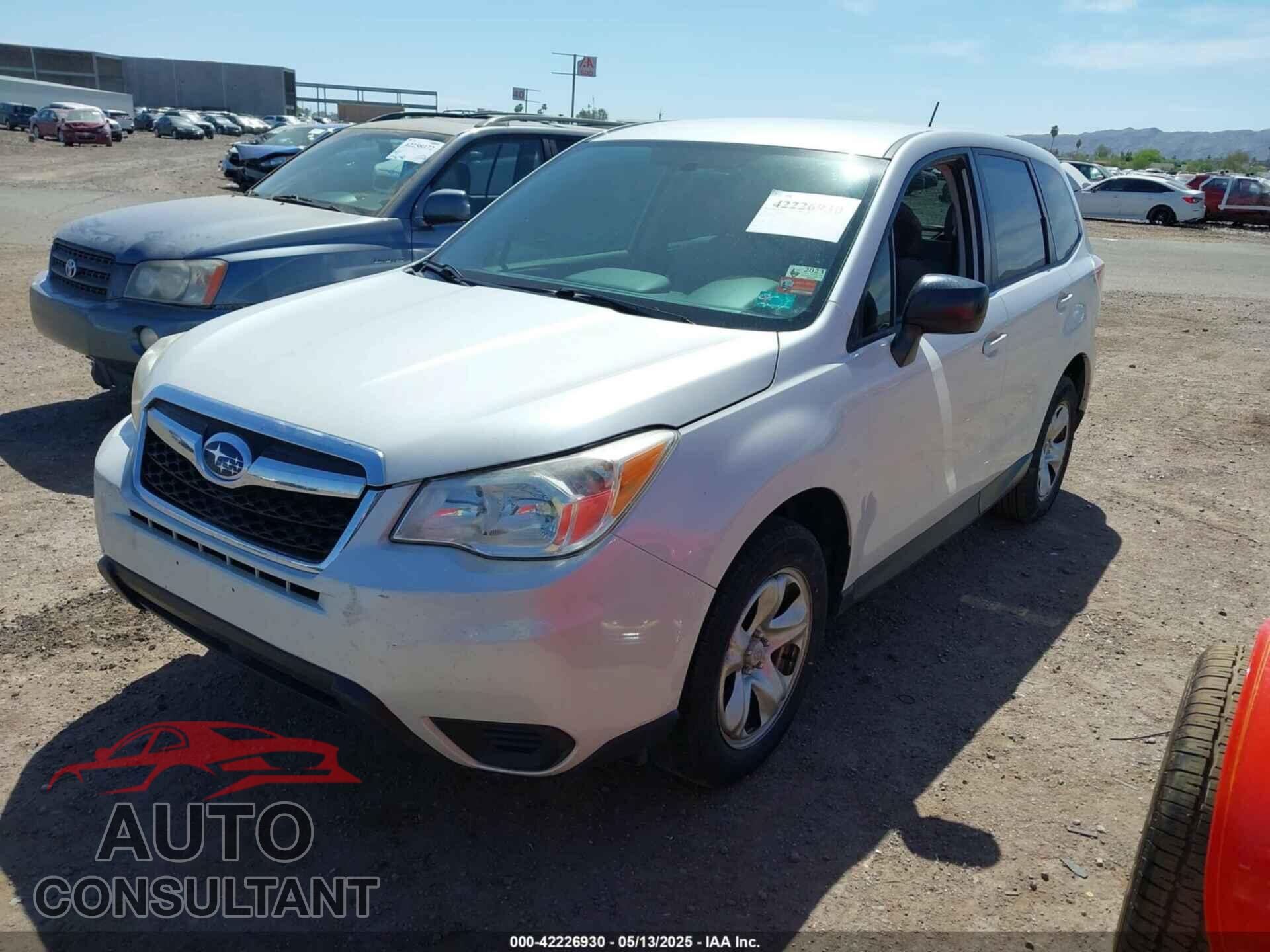 SUBARU FORESTER 2014 - JF2SJAAC4EG442770