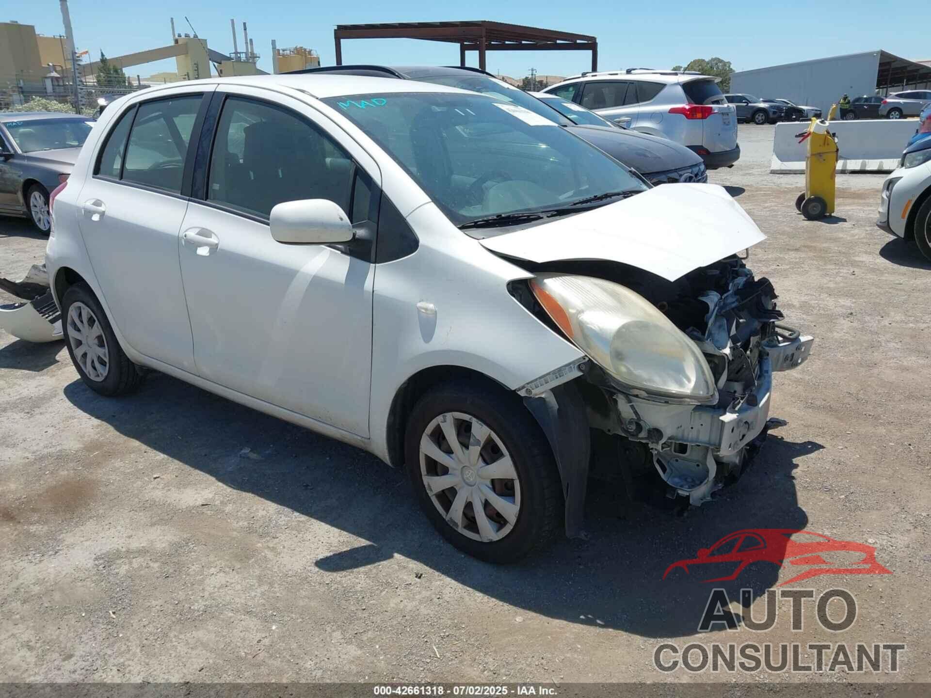 TOYOTA YARIS 2009 - JTDKT903795252343
