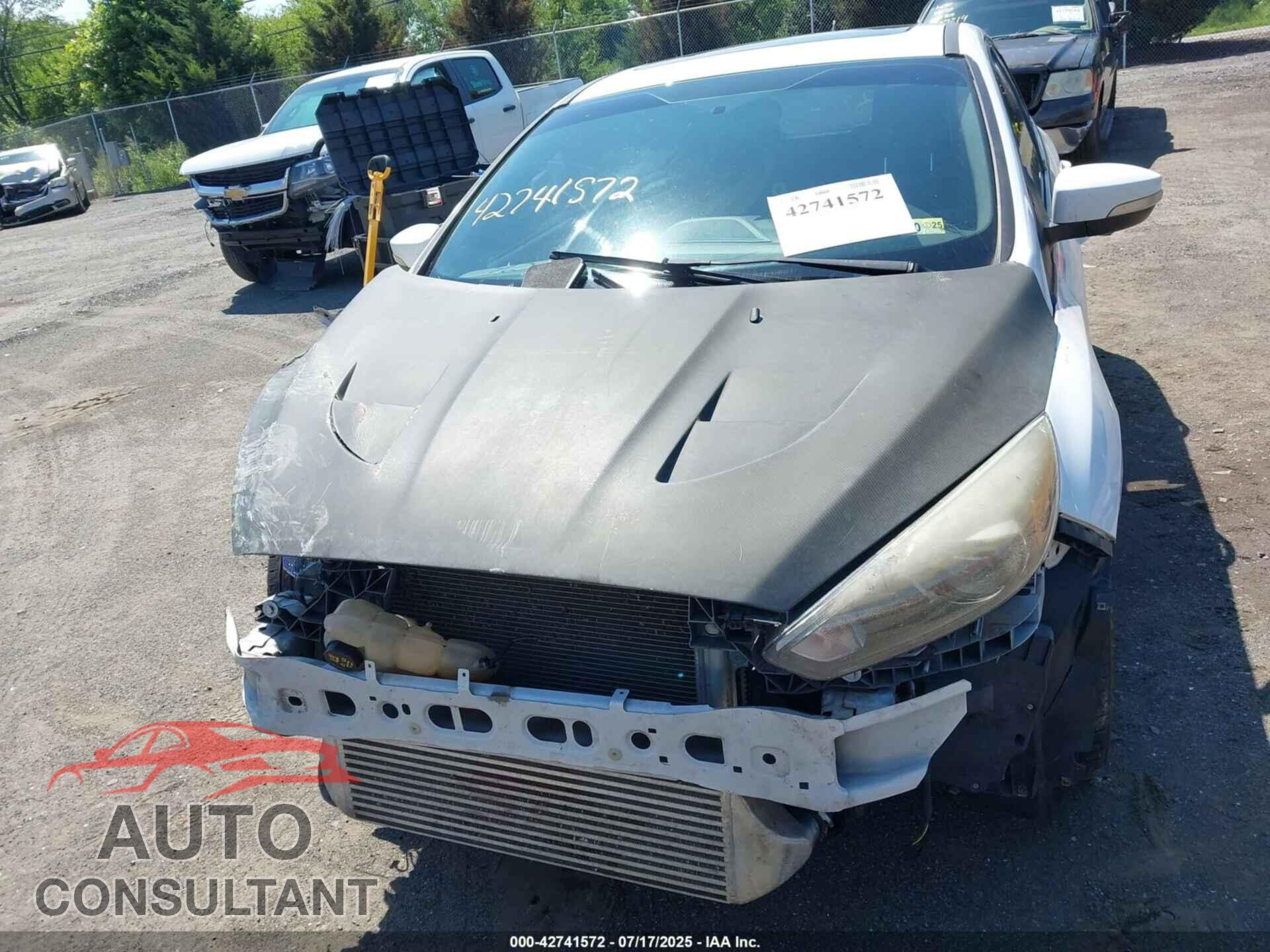 FORD FOCUS ST 2017 - 1FADP3L95HL227872