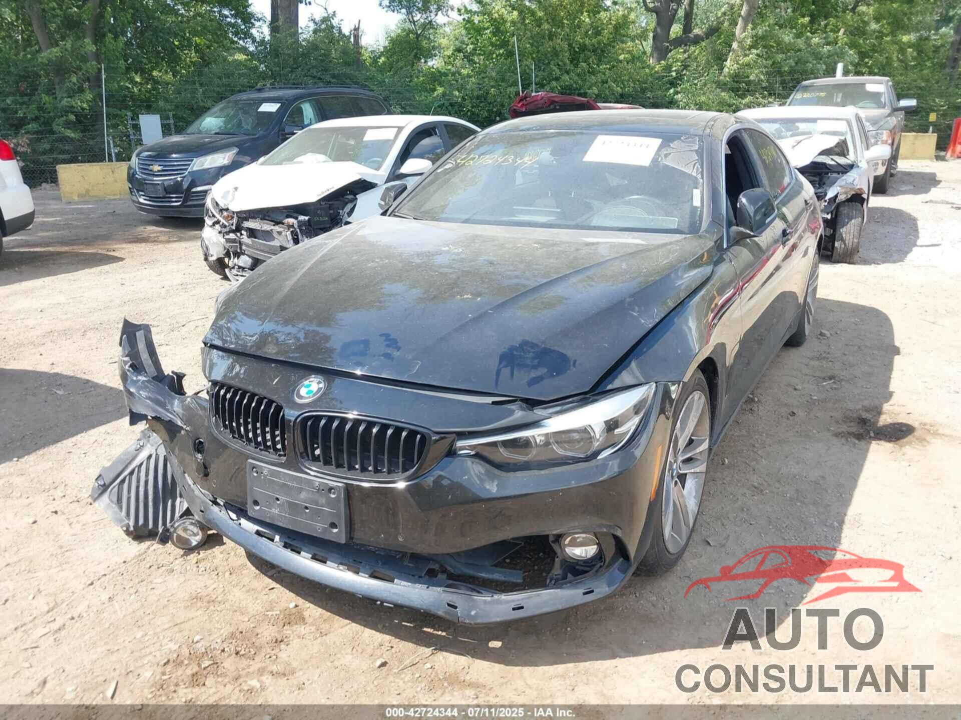 BMW 430I GRAN COUPE 2018 - WBA4J1C51JBG77723
