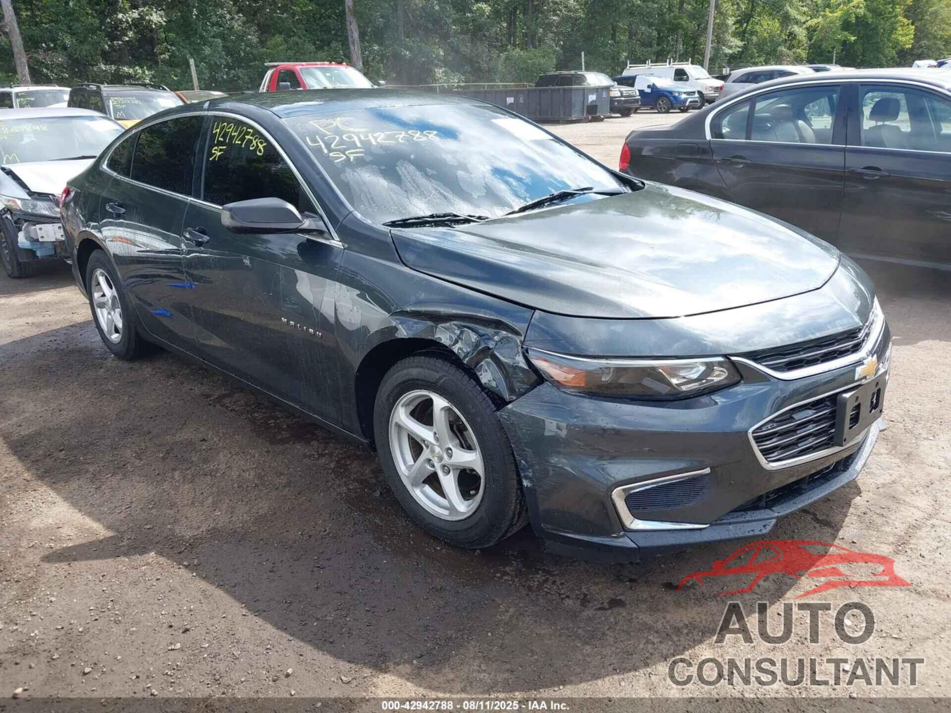 CHEVROLET MALIBU 2017 - 1G1ZB5ST7HF114259