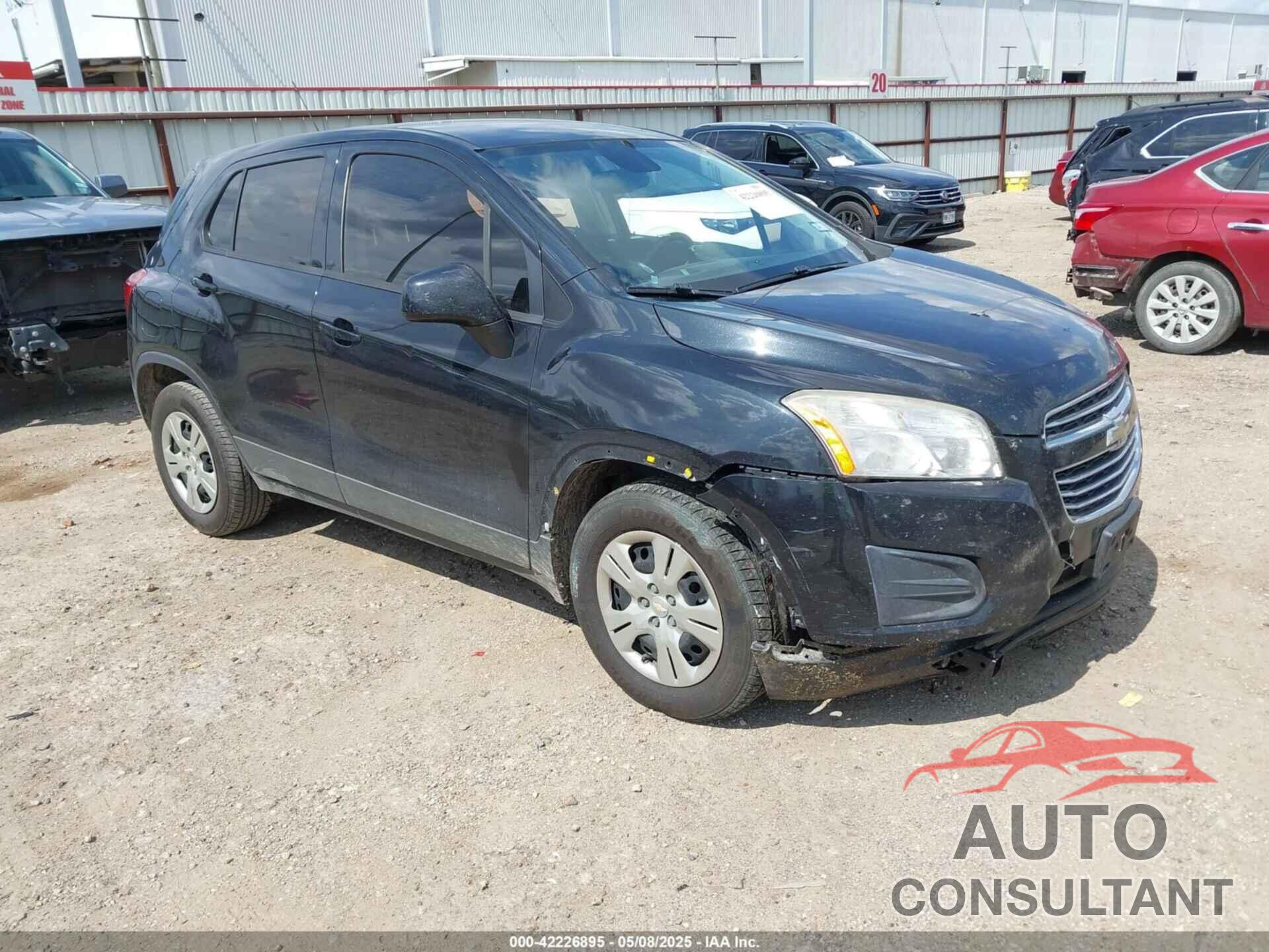 CHEVROLET TRAX 2016 - KL7CJKSB2GB685733