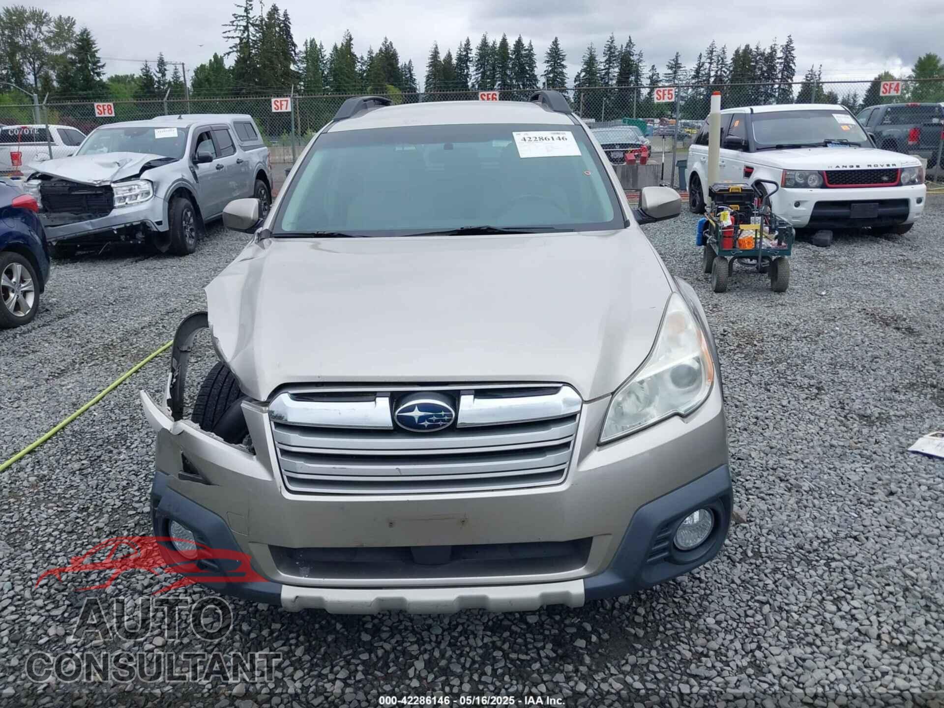 SUBARU OUTBACK 2014 - 4S4BRCCC7E3237768