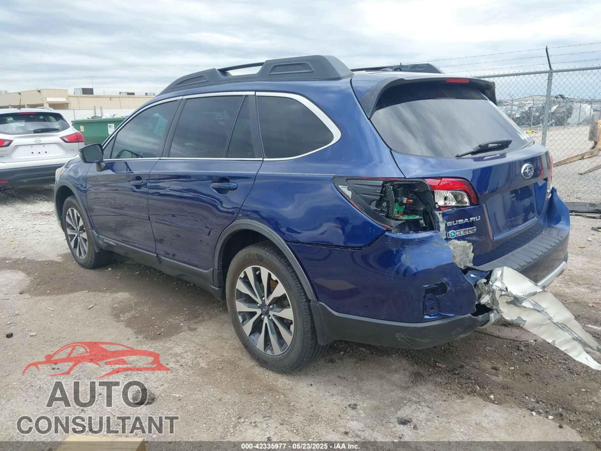 SUBARU OUTBACK 2015 - 4S4BSBNC7F3255040