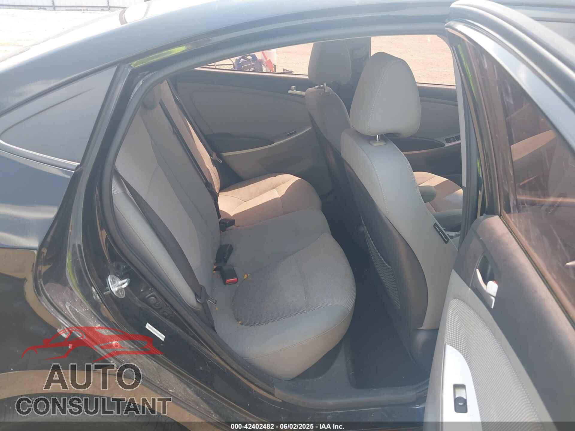 HYUNDAI ACCENT 2013 - KMHCT4AE1DU443502