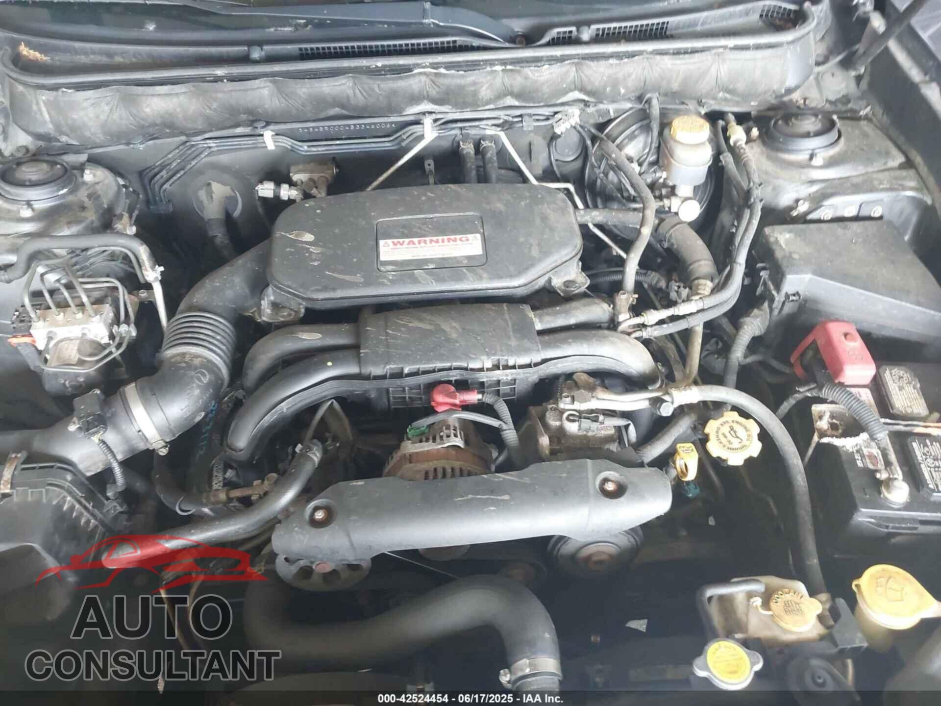 SUBARU OUTBACK 2011 - 4S4BRCCC4B3346006