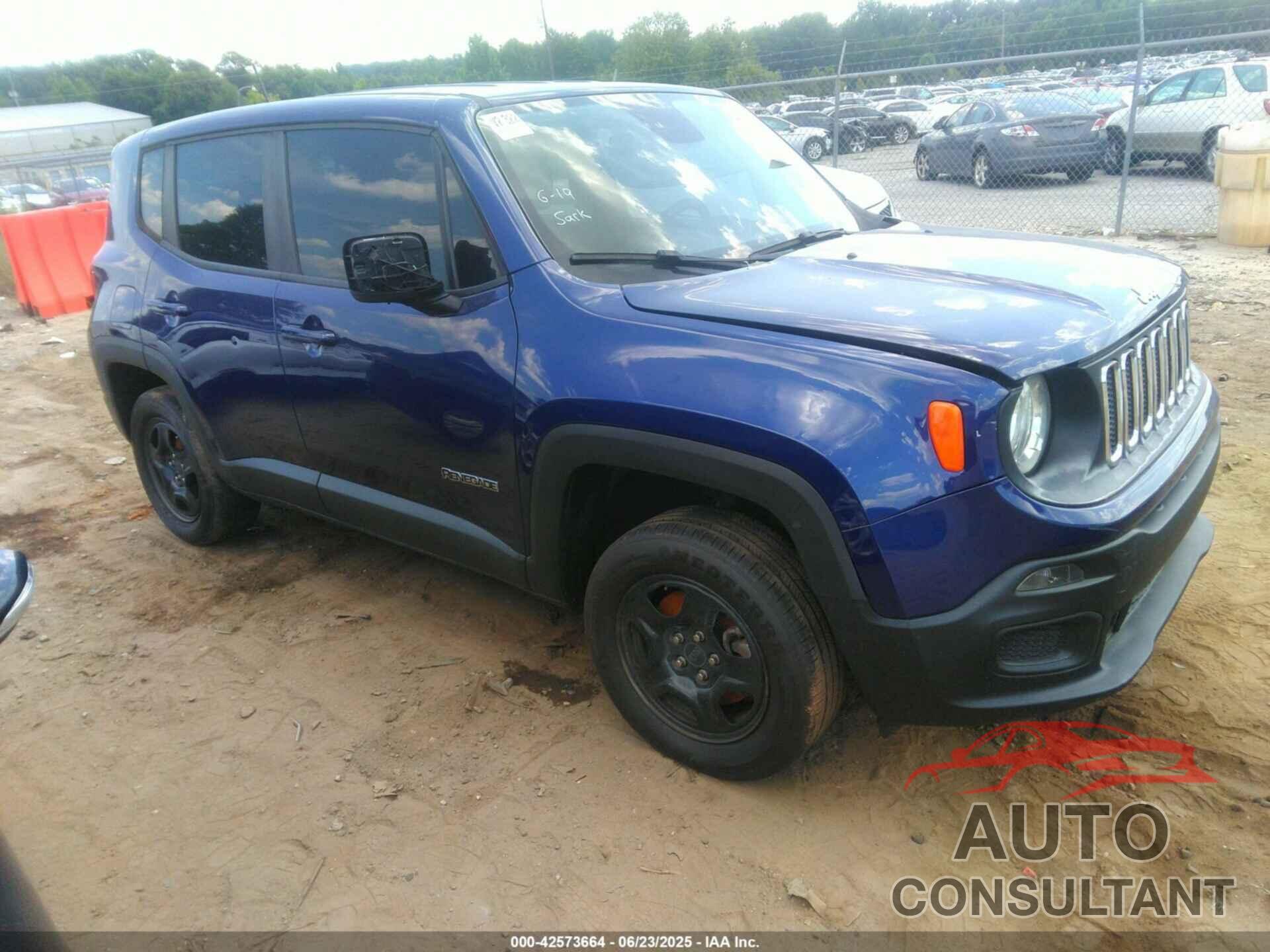 JEEP RENEGADE 2018 - ZACCJBABXJPH94359