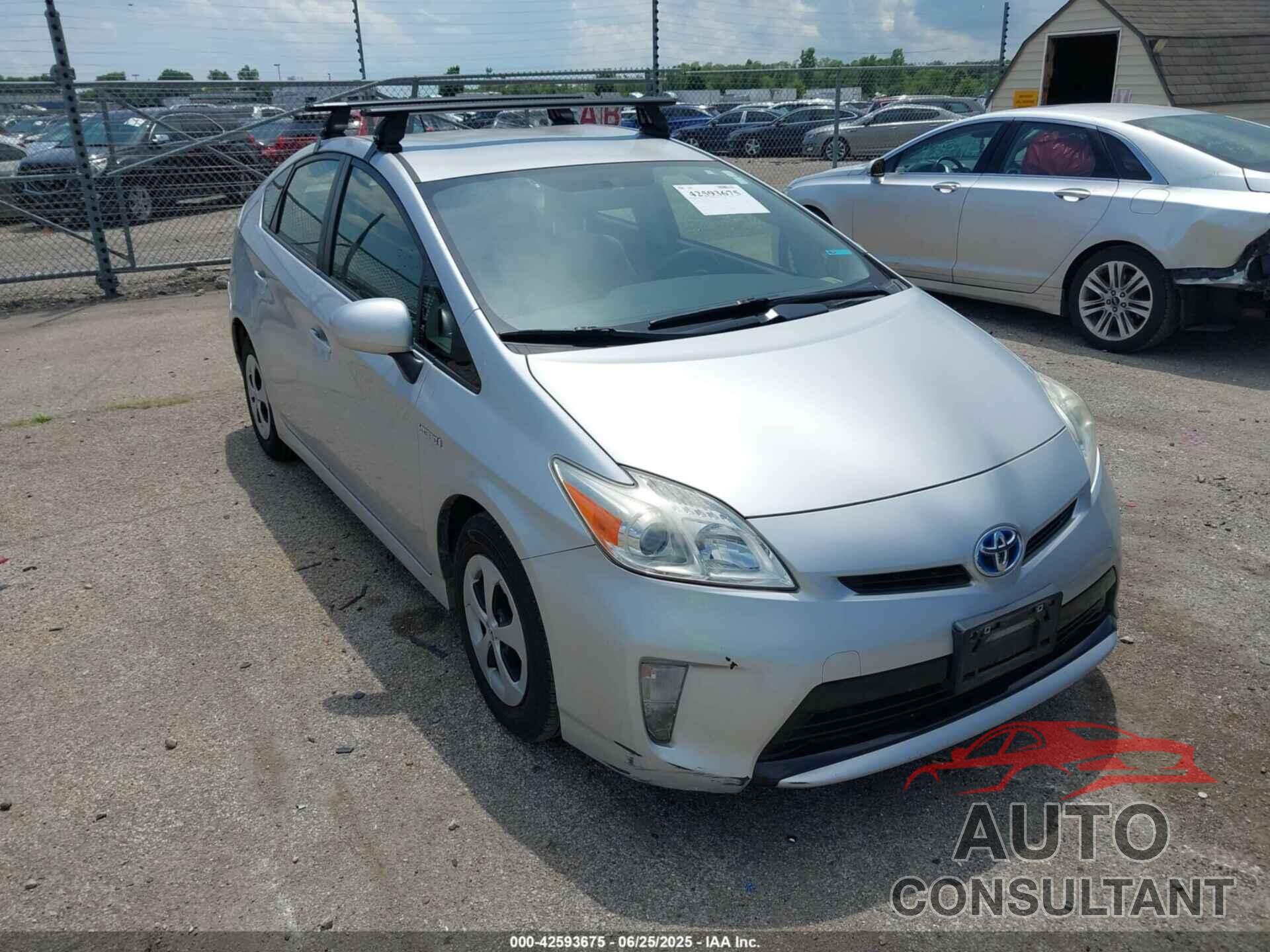 TOYOTA PRIUS 2015 - JTDKN3DU7F1878200