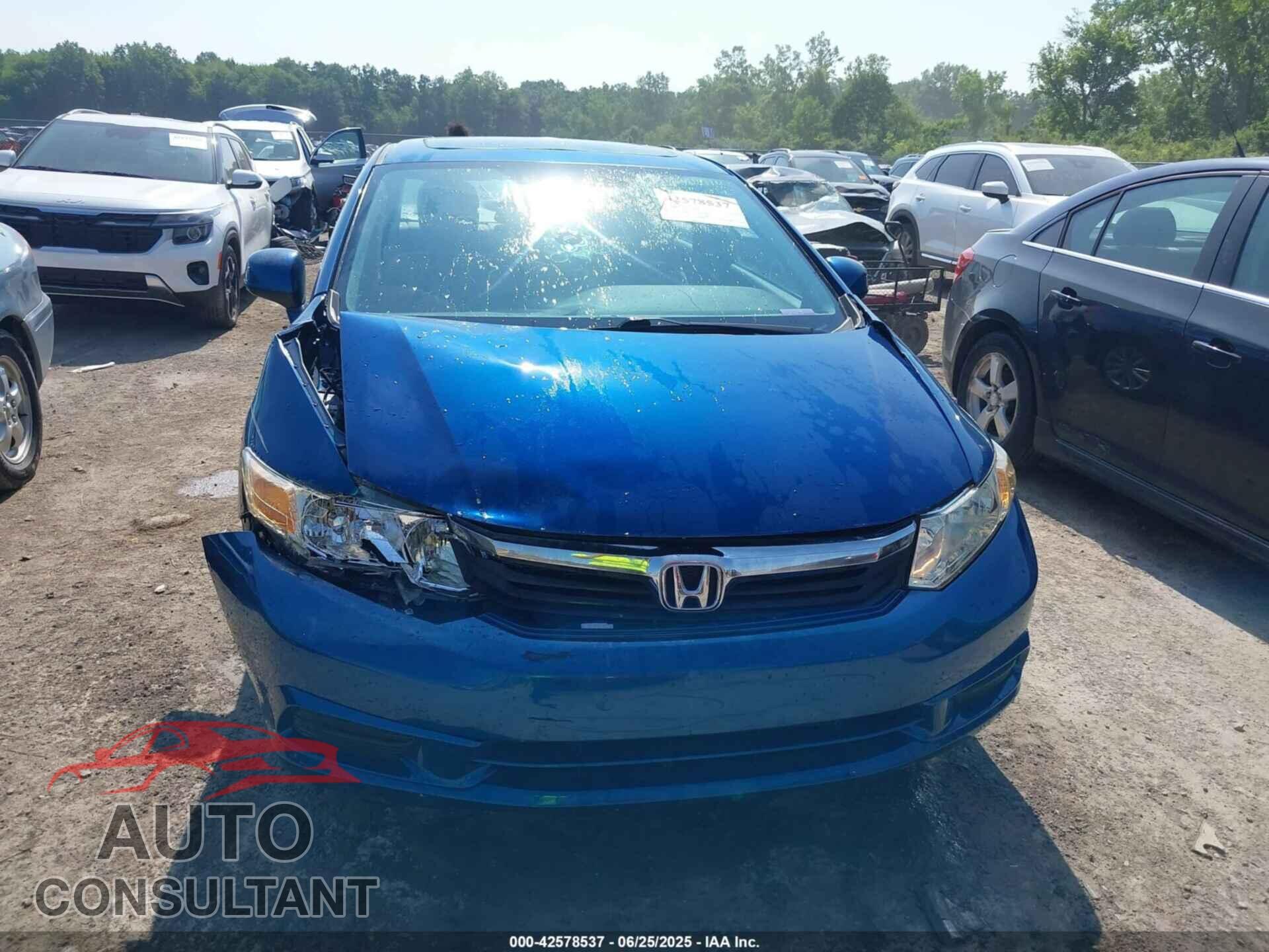 HONDA CIVIC 2012 - 2HGFB2F83CH500135
