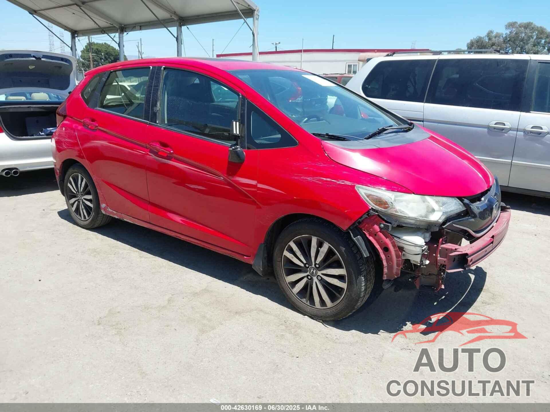 HONDA FIT 2017 - JHMGK5H79HS002786