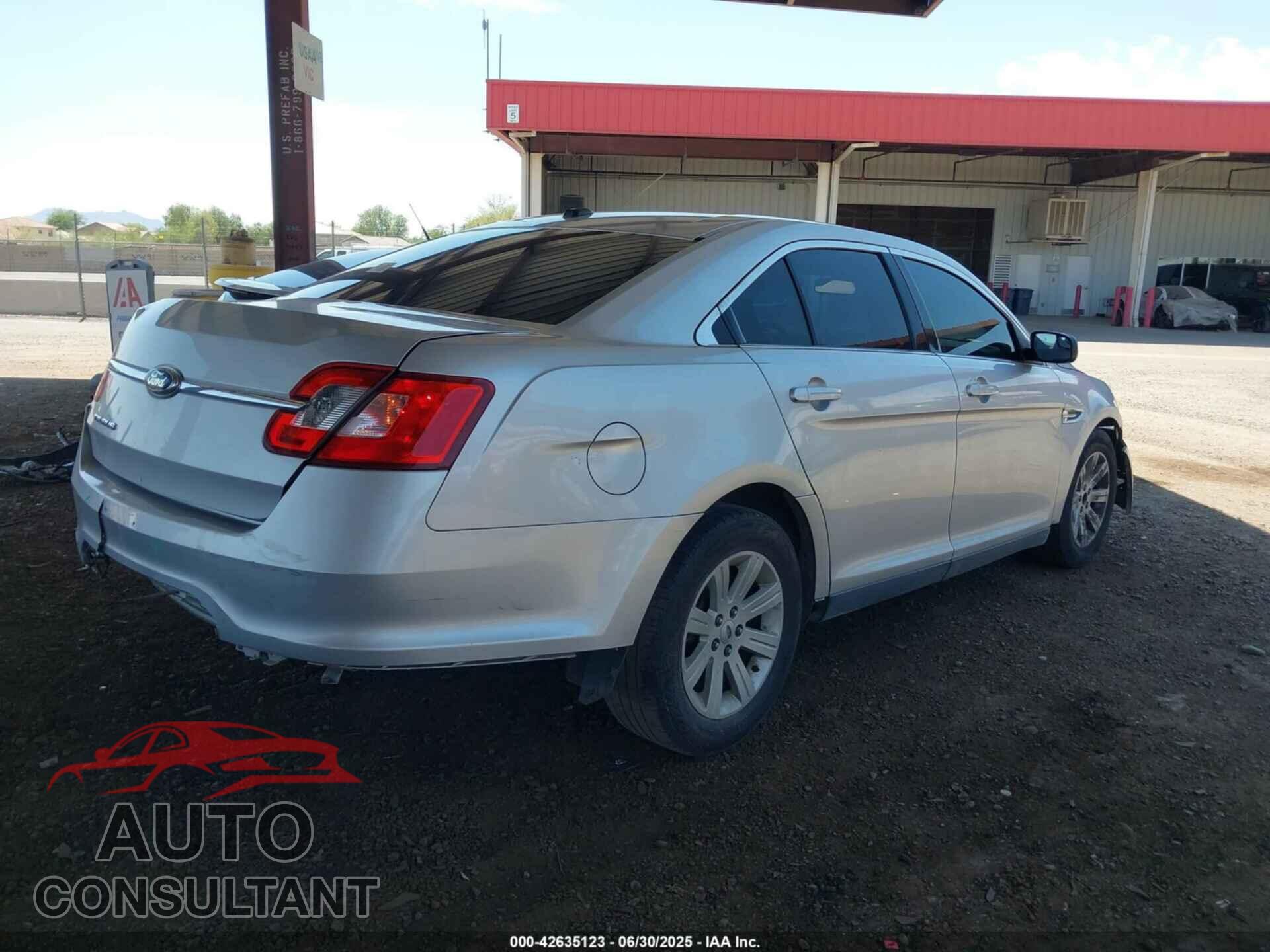 FORD TAURUS 2012 - 1FAHP2DW7CG130710