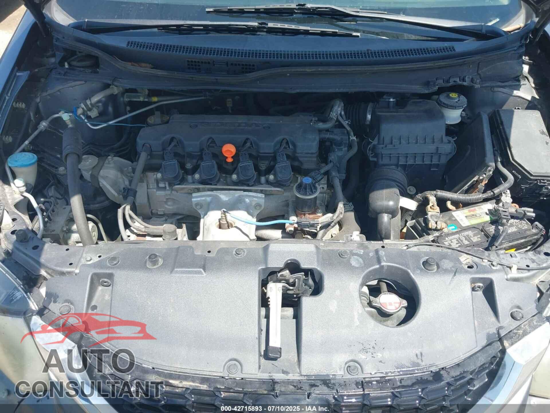 HONDA CIVIC 2013 - 19XFB2F83DE088052