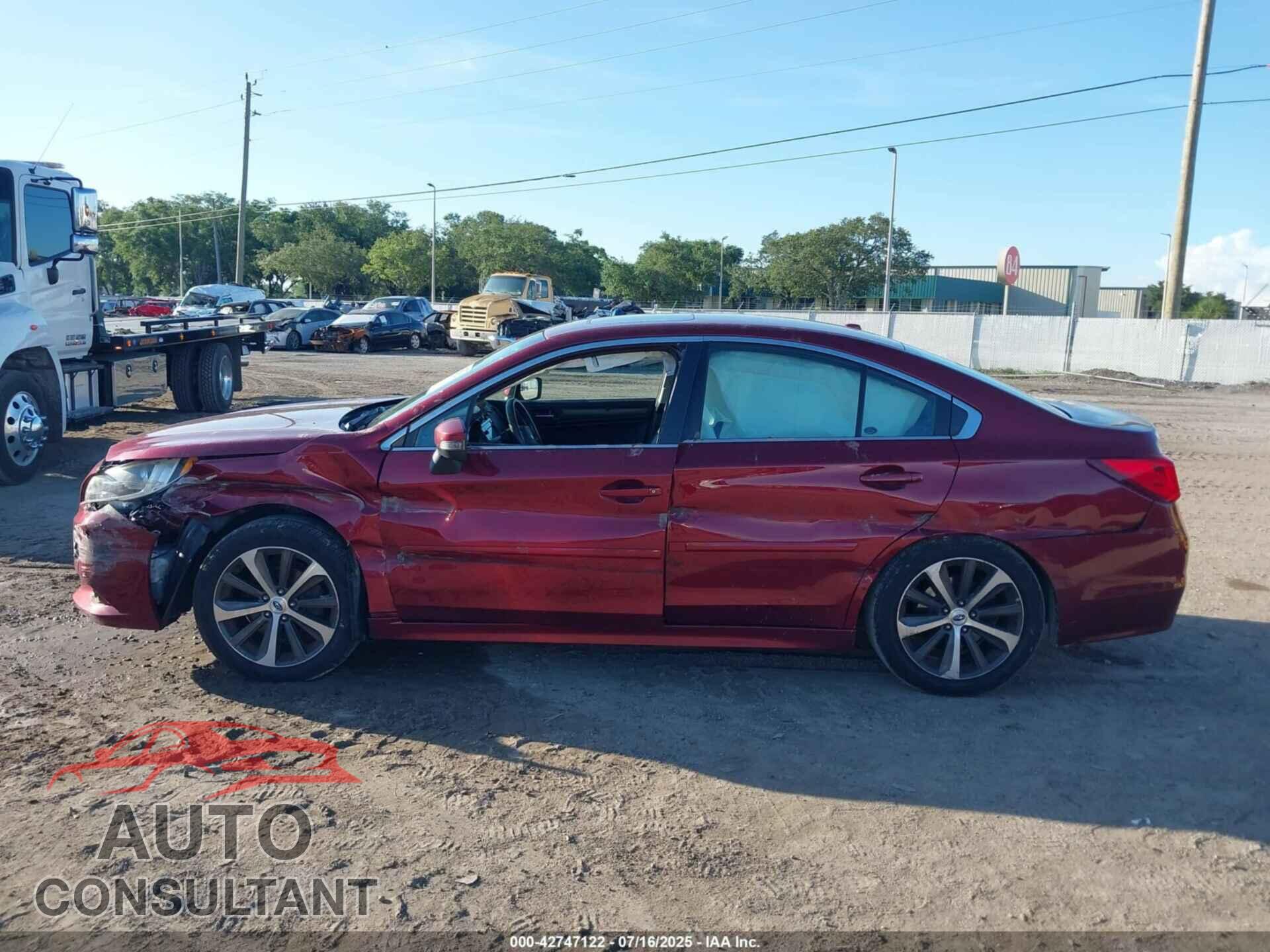 SUBARU LEGACY 2015 - 4S3BNAN60F3032340