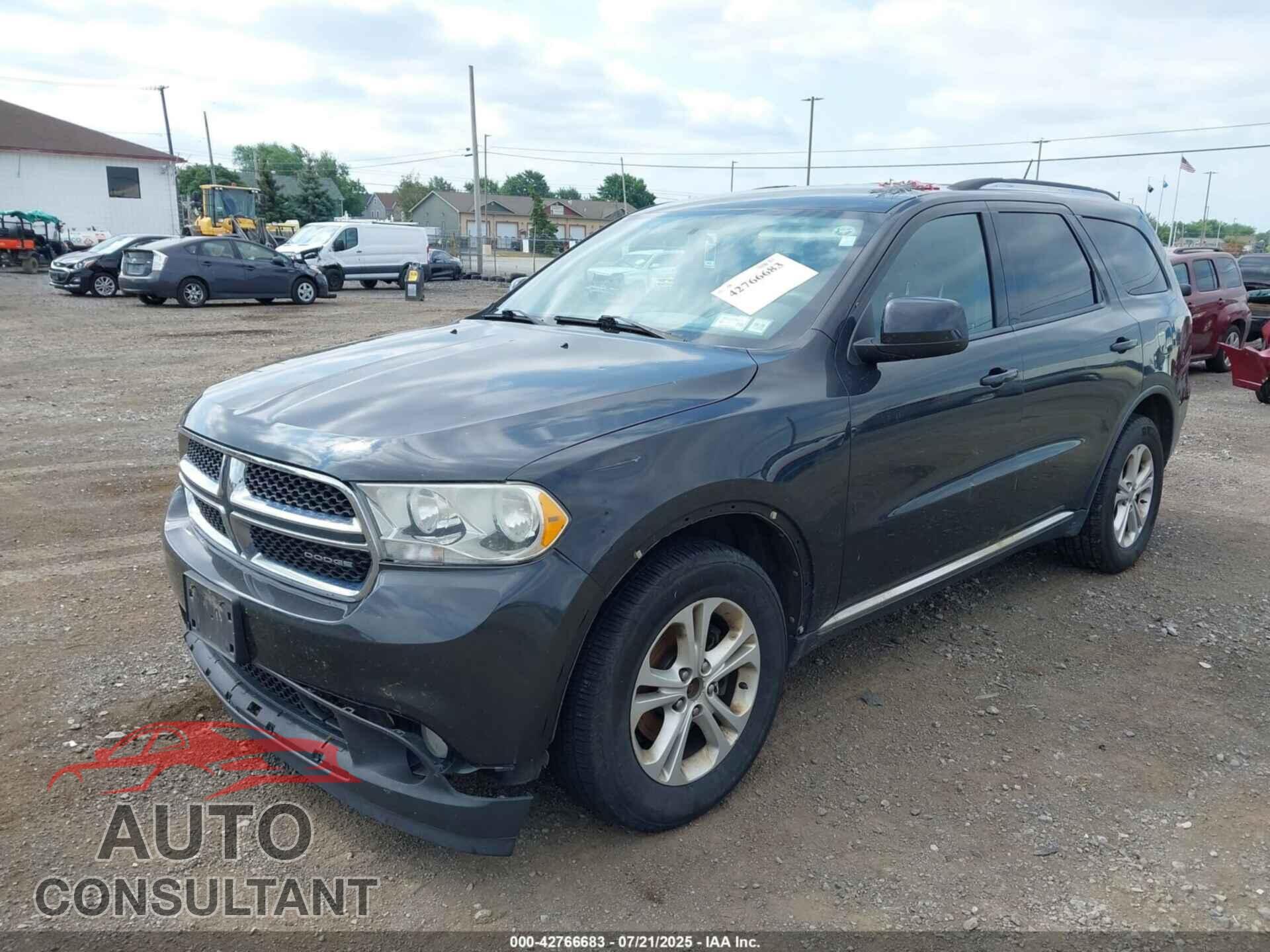 DODGE DURANGO 2011 - 1D4RE2GG0BC624263