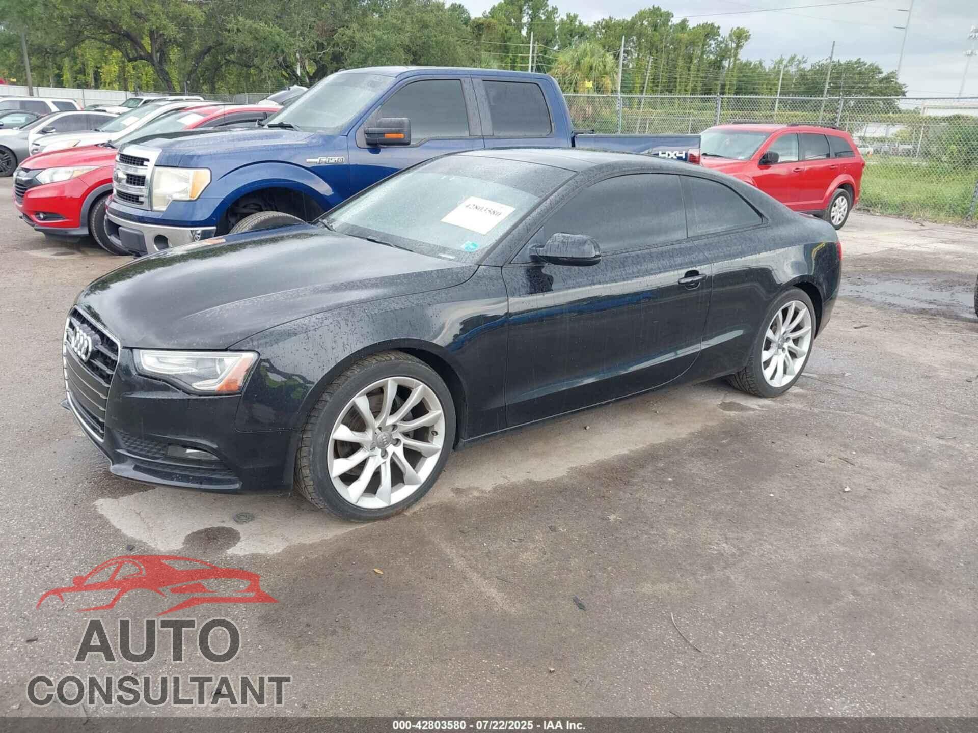 AUDI A5 2013 - WAURFAFR4DA029984