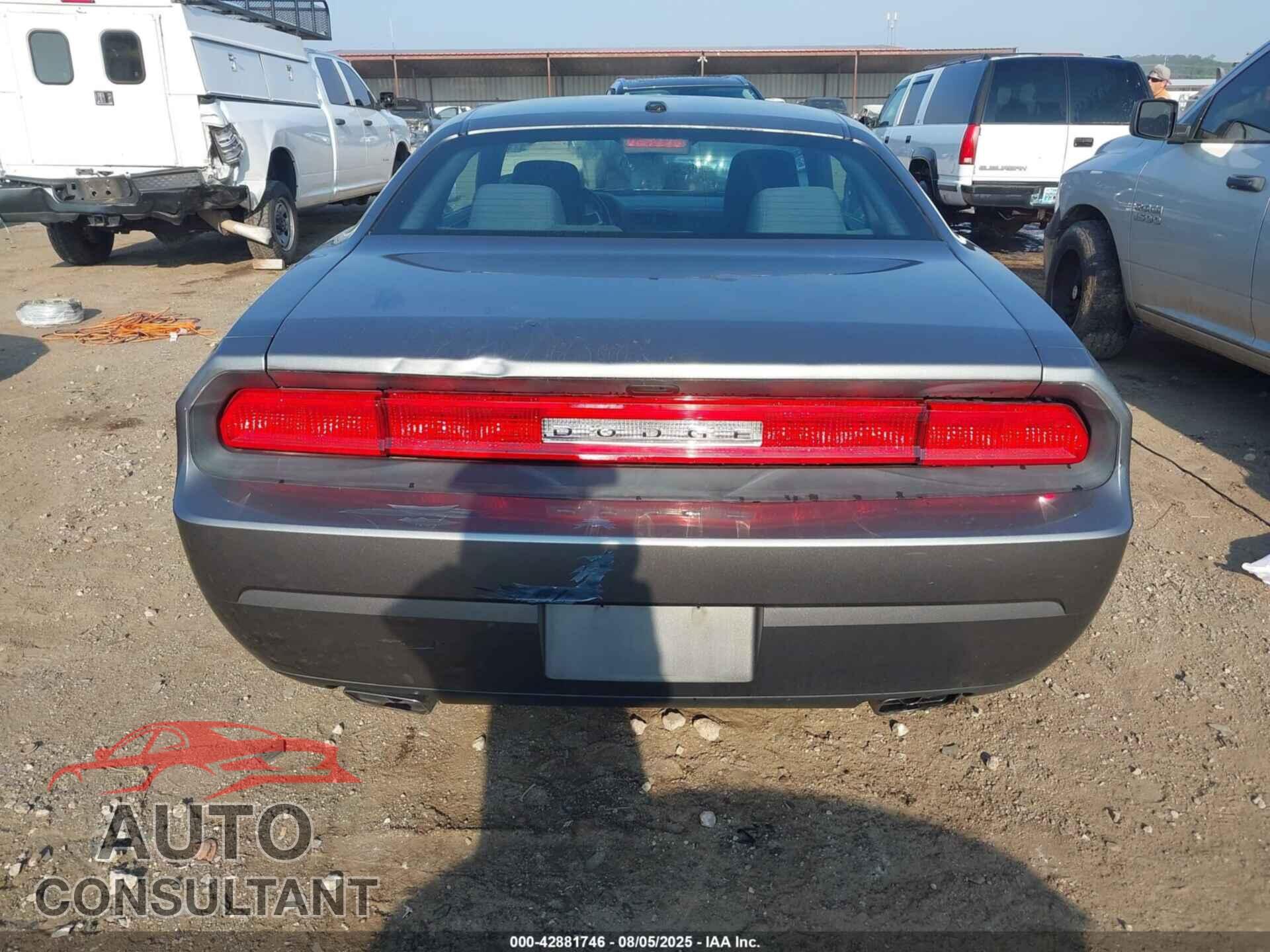 DODGE CHALLENGER 2012 - 2C3CDYAG7CH157931