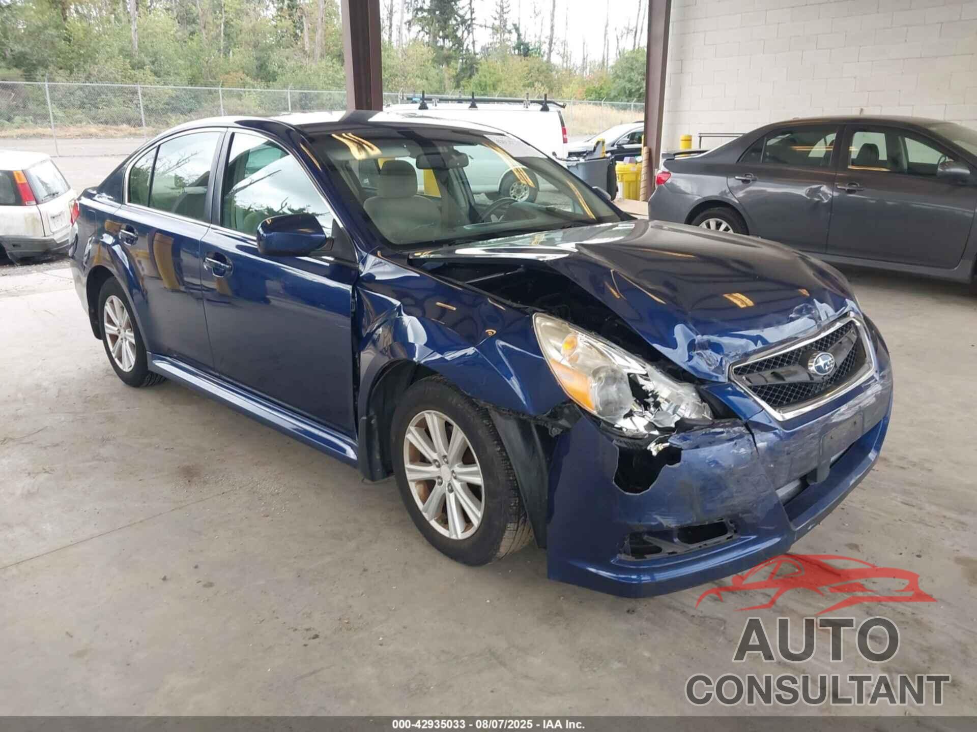 SUBARU LEGACY 2011 - 4S3BMBC6XB3254647
