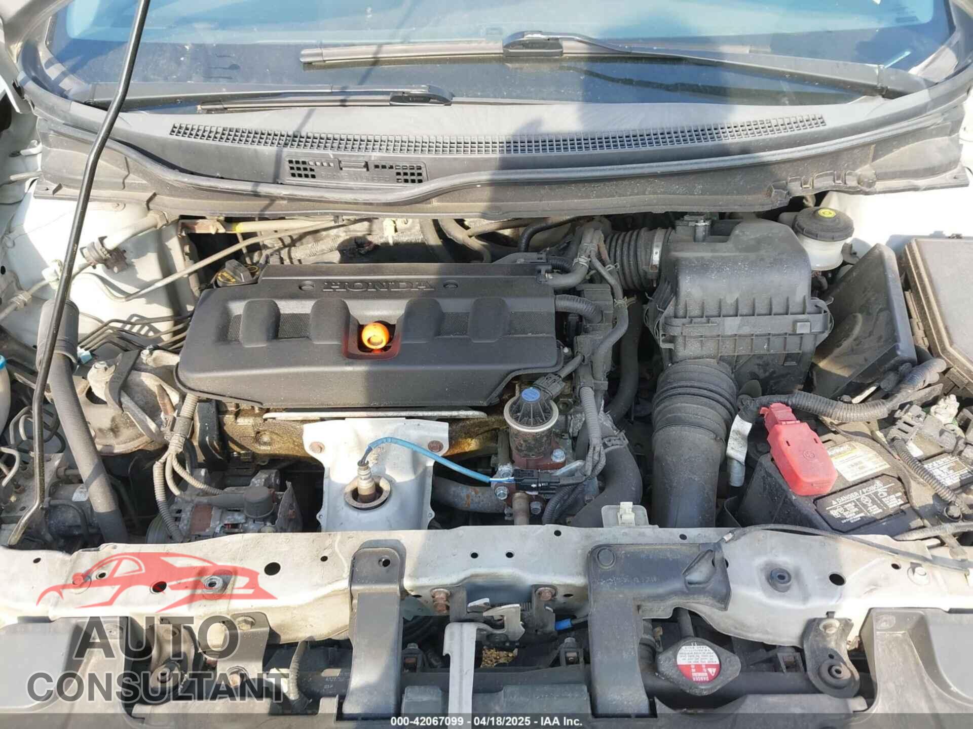 HONDA CIVIC 2012 - 2HGFB2F92CH557757