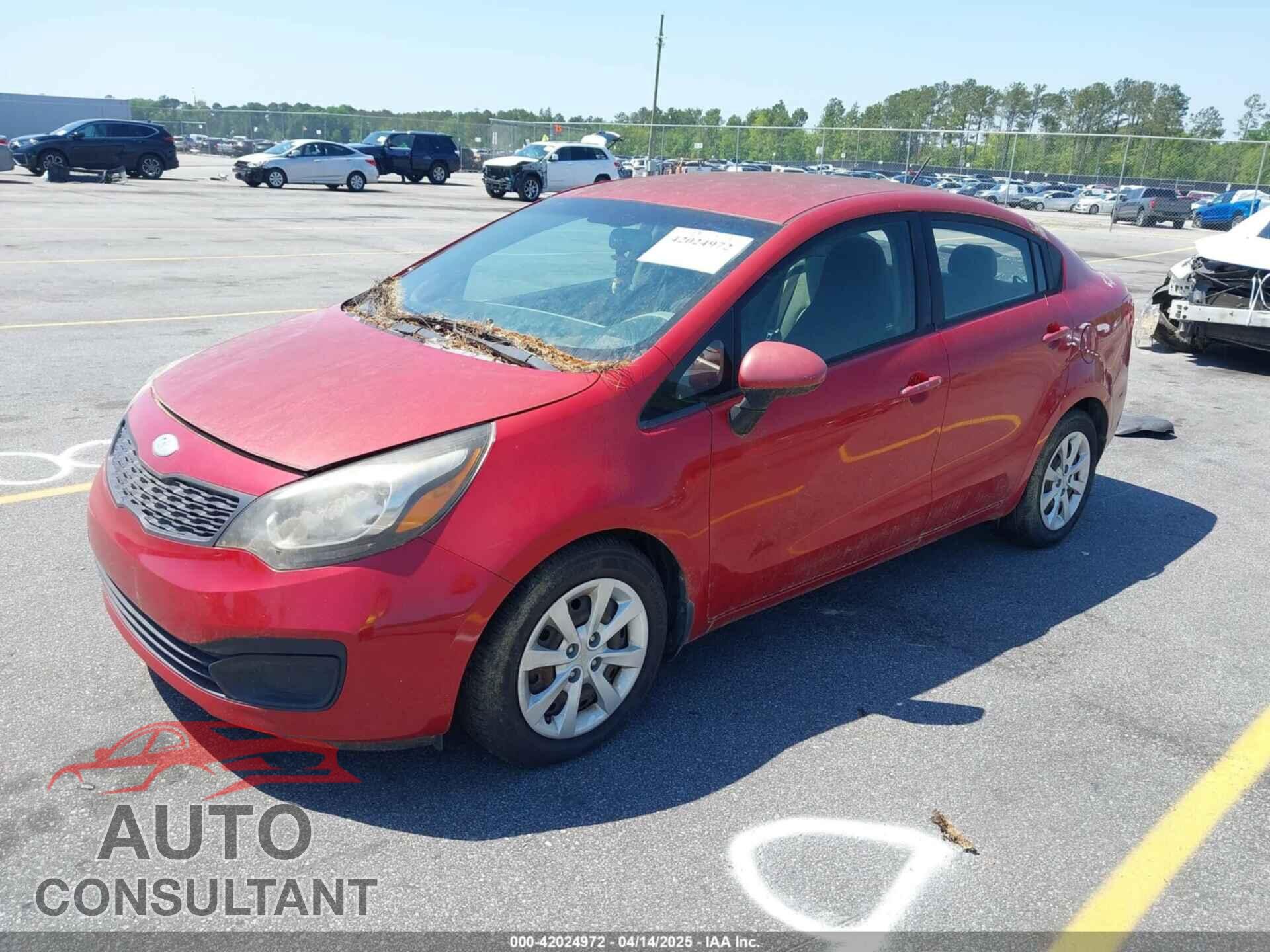 KIA RIO 2014 - KNADM4A39E6364540