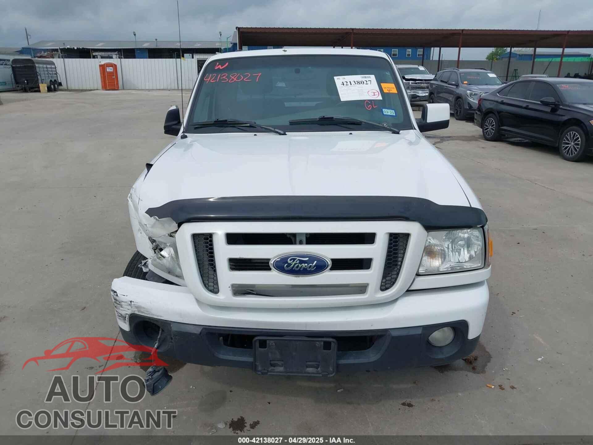 FORD RANGER 2011 - 1FTKR4EE1BPB20619