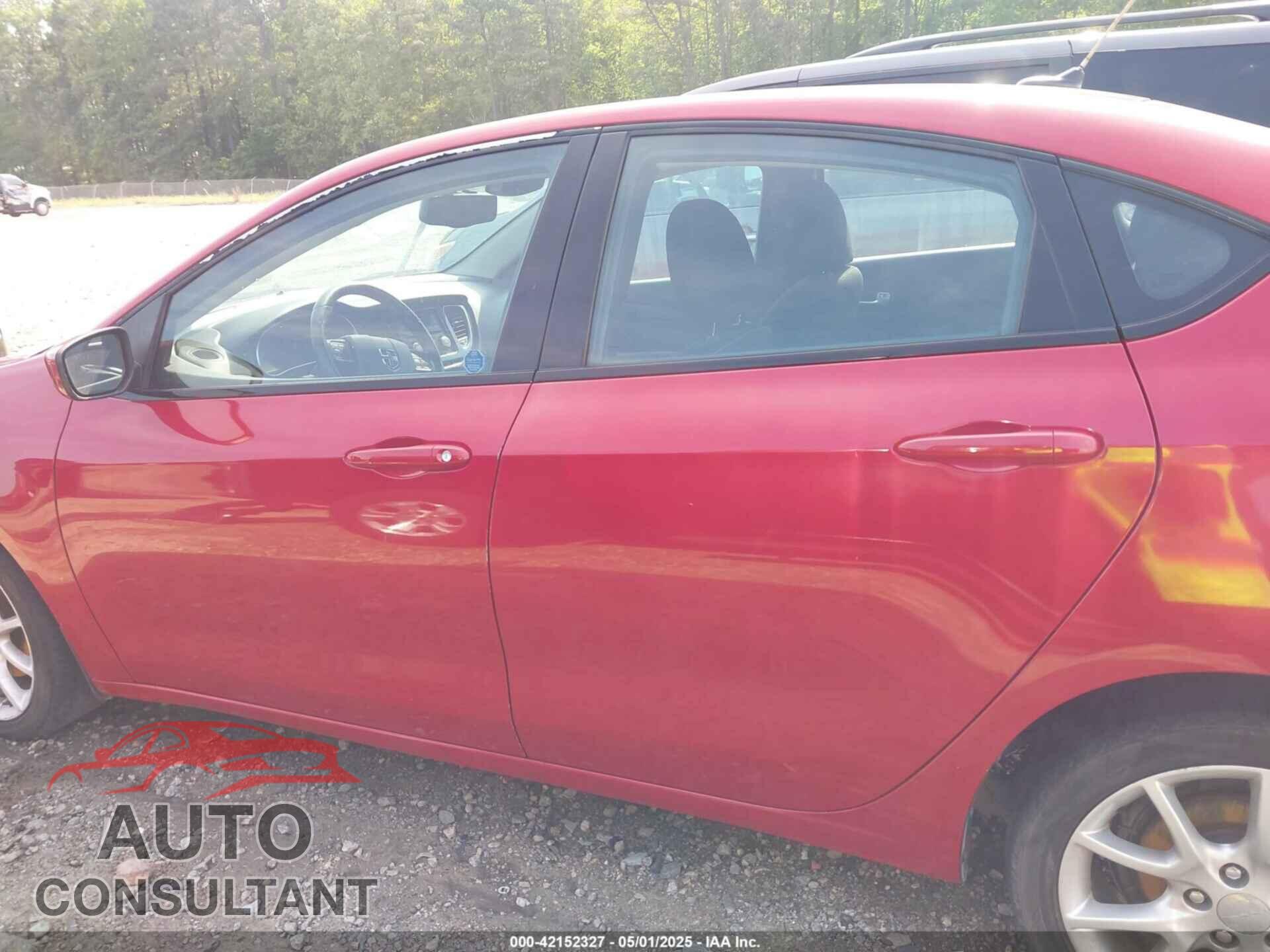 DODGE DART 2013 - 1C3CDFBA5DD330620