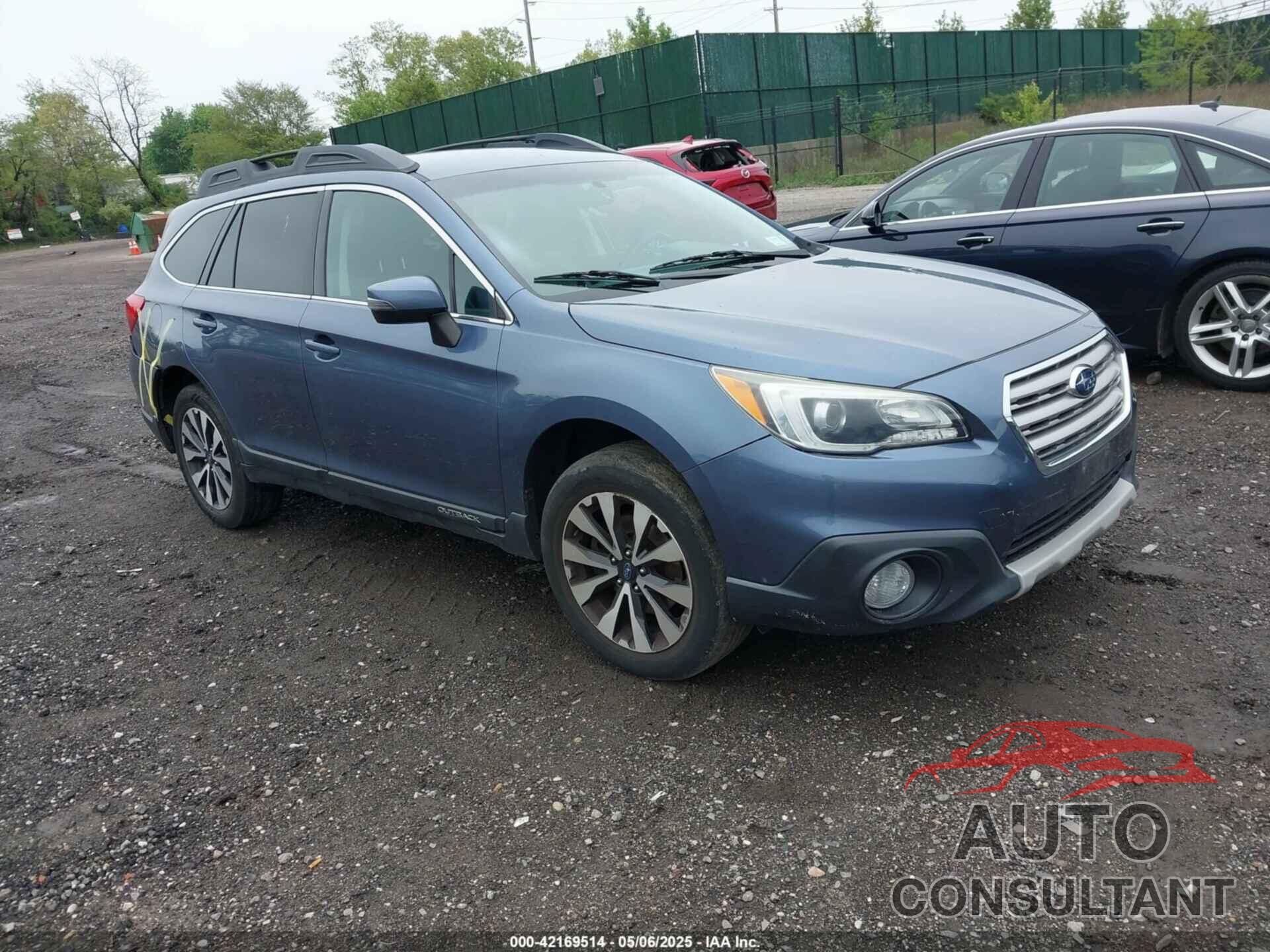 SUBARU OUTBACK 2015 - 4S4BSEJC8F3292282