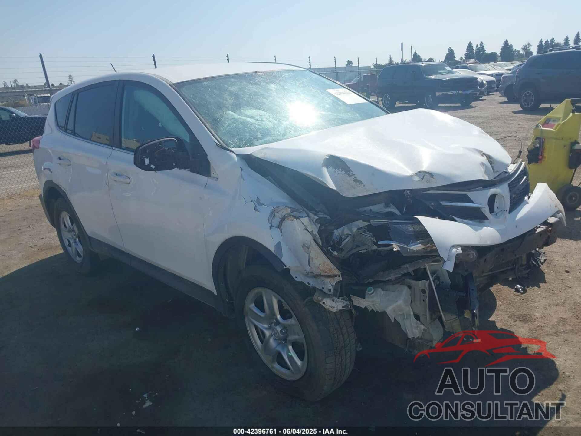 TOYOTA RAV4 2015 - 2T3ZFREV4FW218199