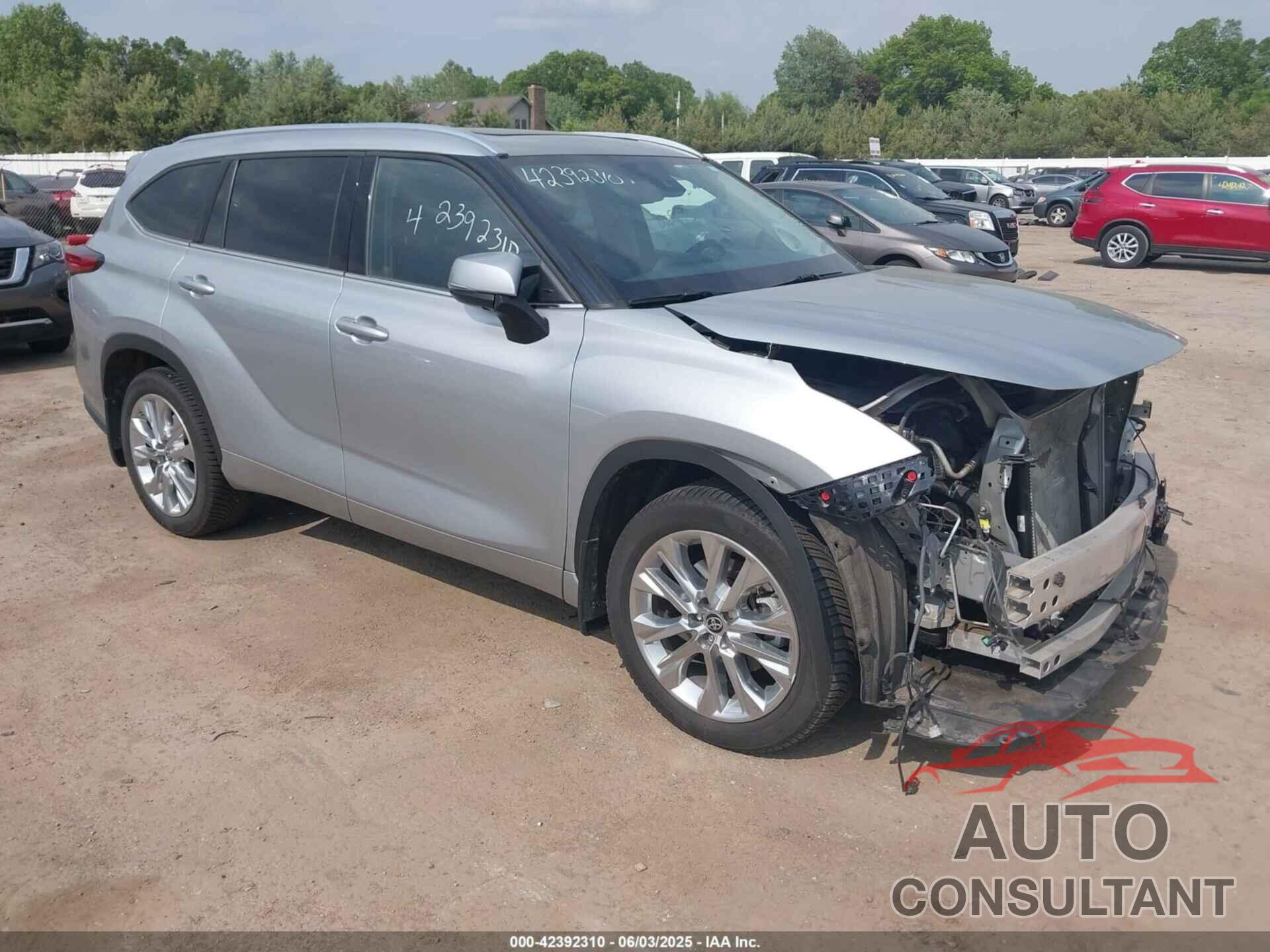 TOYOTA HIGHLANDER 2020 - 5TDDZRBHXLS011507