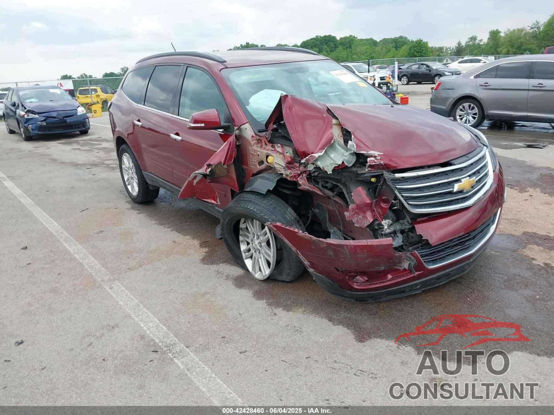 CHEVROLET TRAVERSE 2015 - 1GNKRGKD8FJ104754
