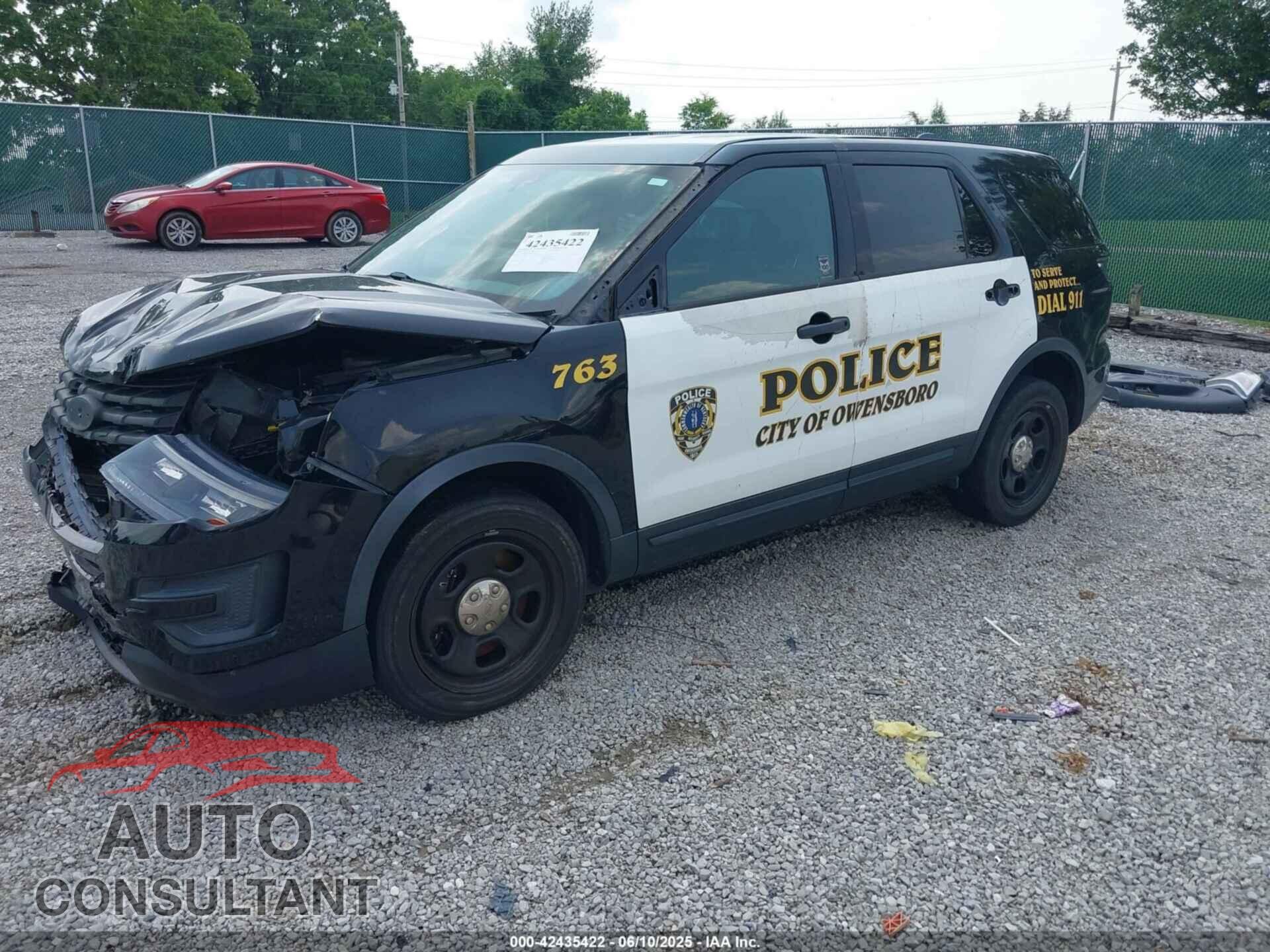 FORD POLICE INTERCEPTOR 2018 - 1FM5K8ARXJGB12398