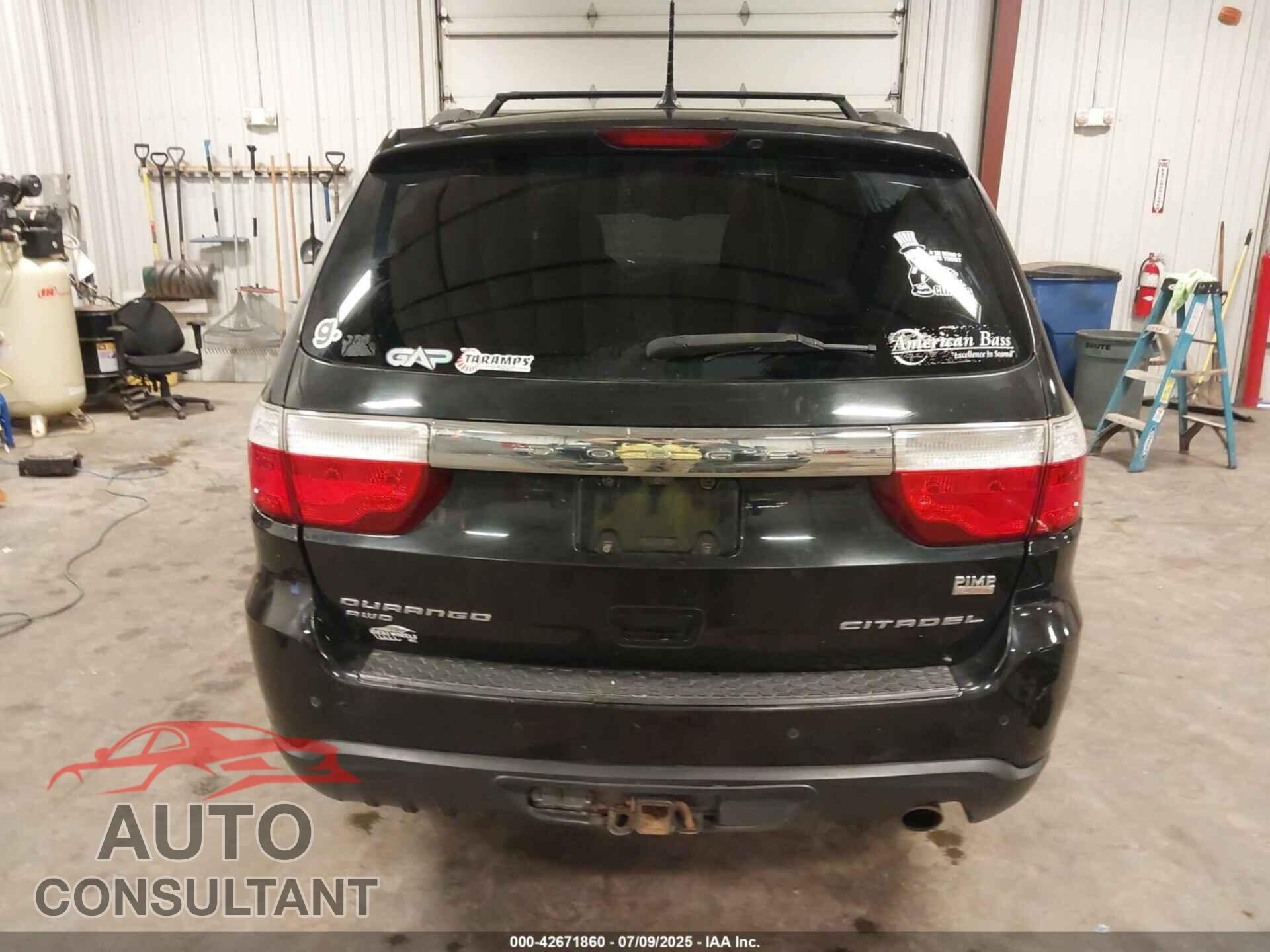 DODGE DURANGO 2013 - 1C4RDJEG9DC616565