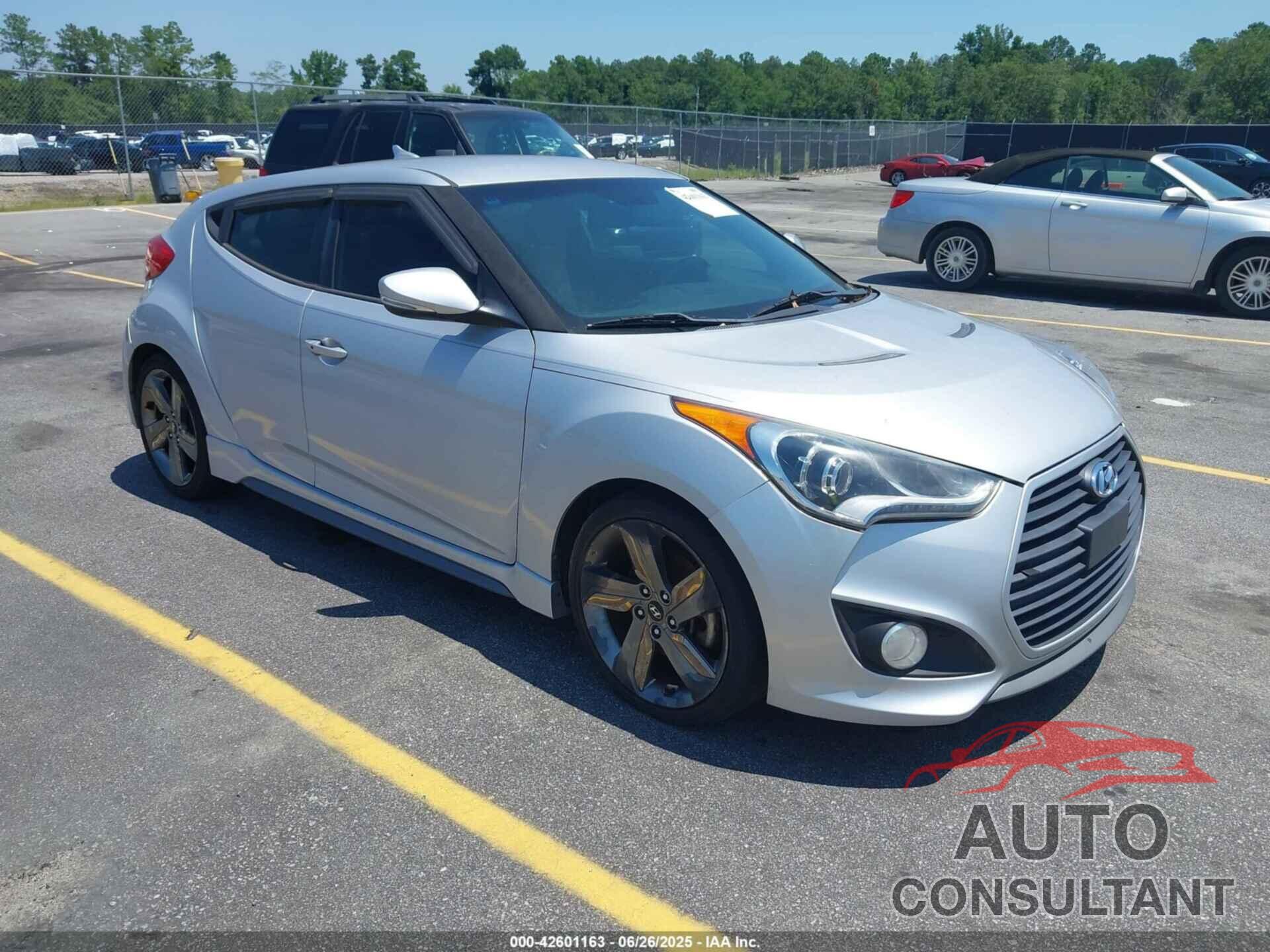 HYUNDAI VELOSTER 2014 - KMHTC6AE6EU192473