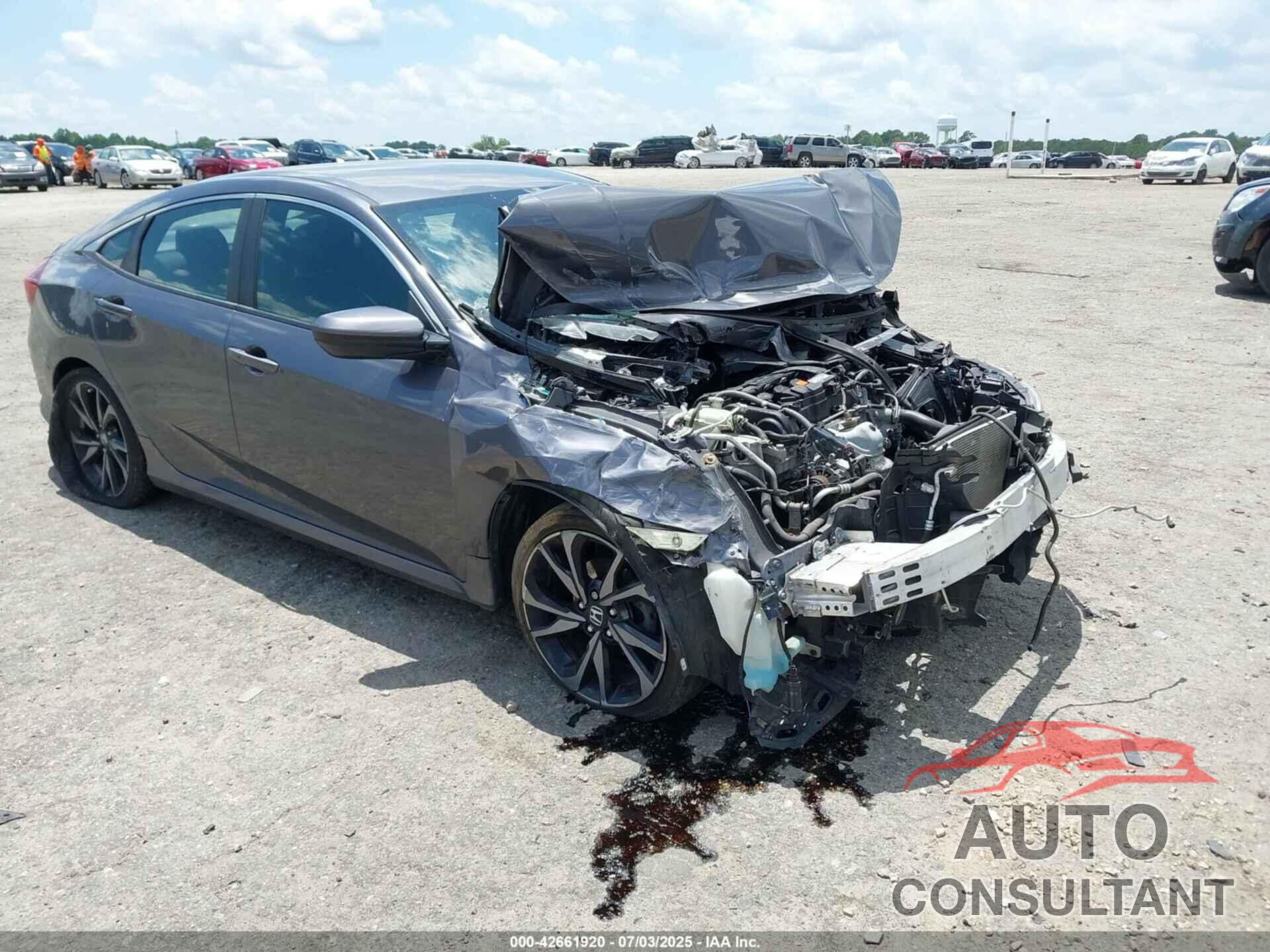 HONDA CIVIC 2019 - 2HGFC2F80KH581171