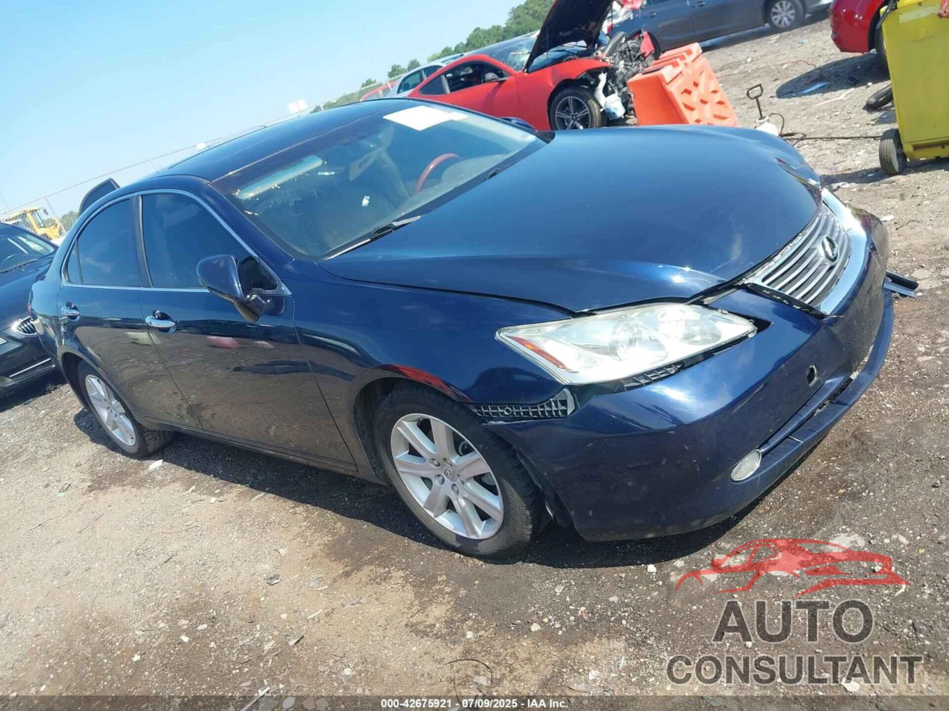 LEXUS ES 350 2009 - JTHBJ46G092299958