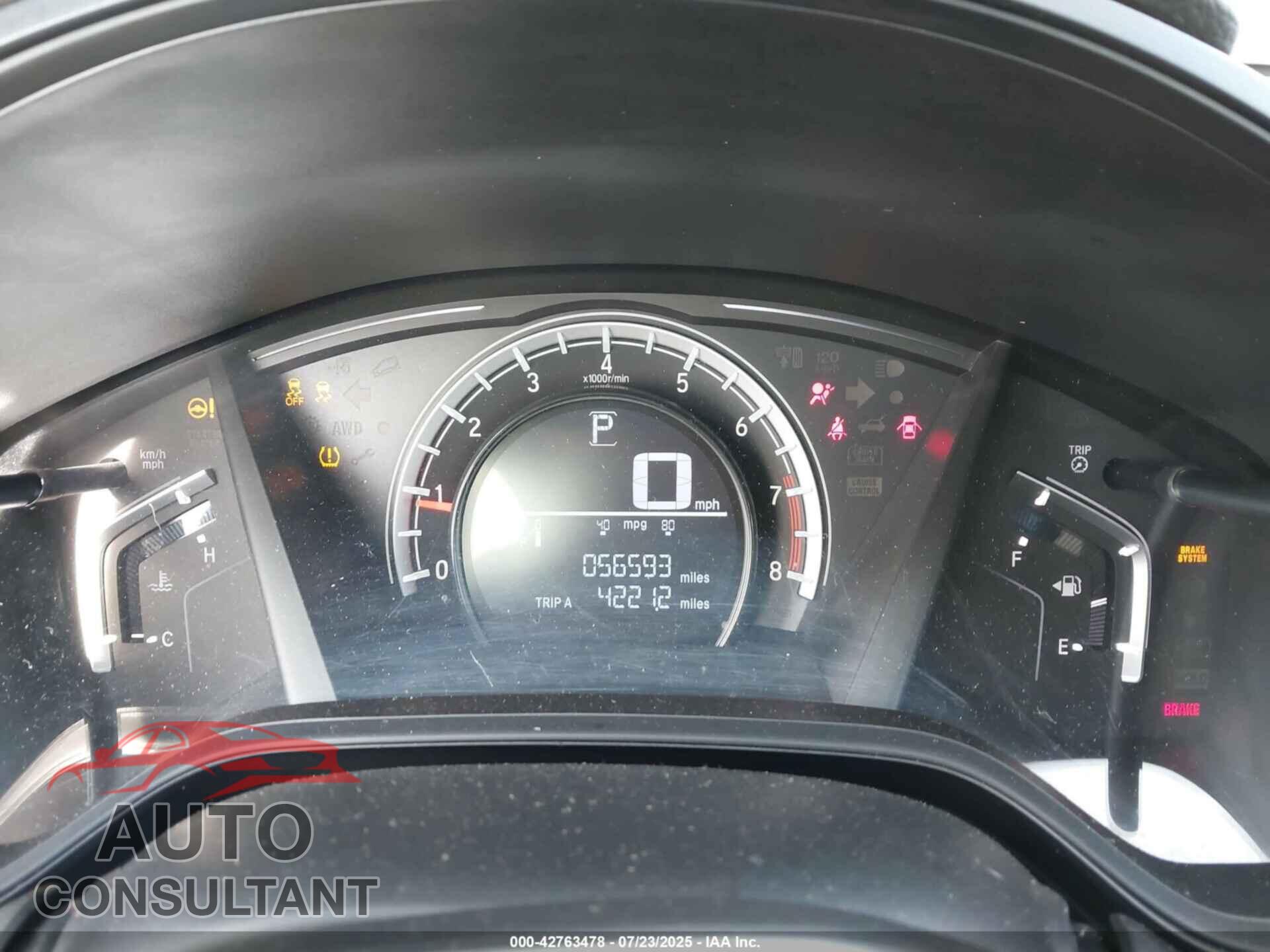 HONDA CR-V 2017 - 2HKRW6H39HH213910