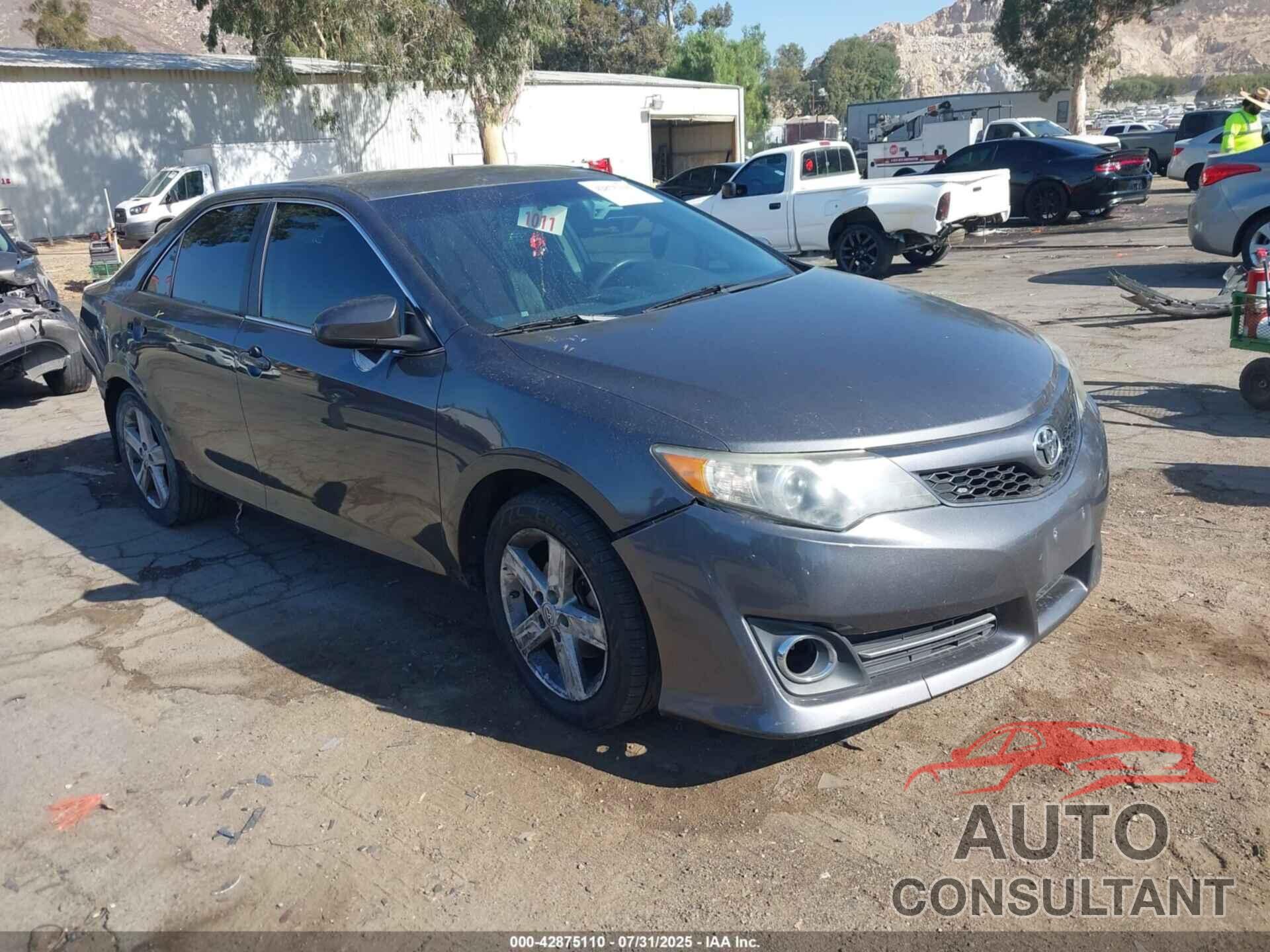 TOYOTA CAMRY 2012 - 4T1BF1FK1CU606731