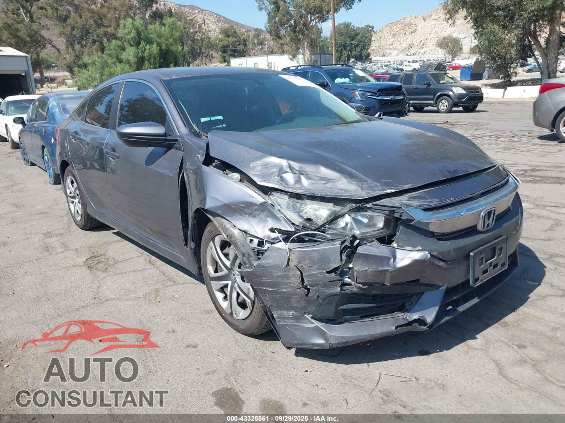 HONDA CIVIC 2018 - 2HGFC2F58JH514094