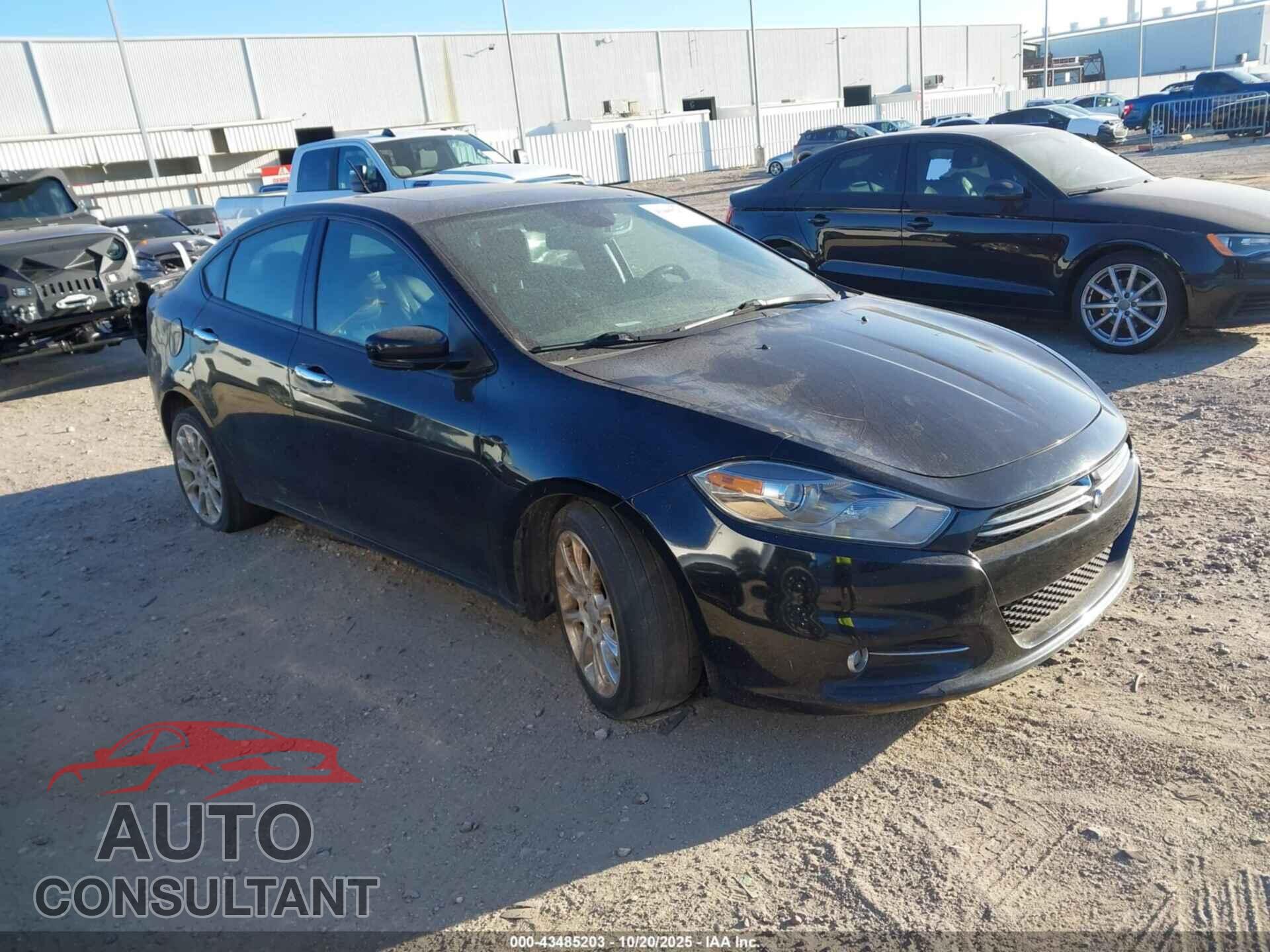 DODGE DART 2013 - 1C3CDFCH4DD307941