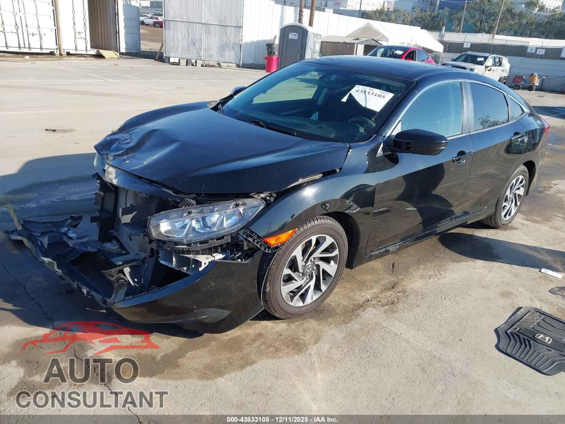 HONDA CIVIC 2017 - 2HGFC2F72HH558085