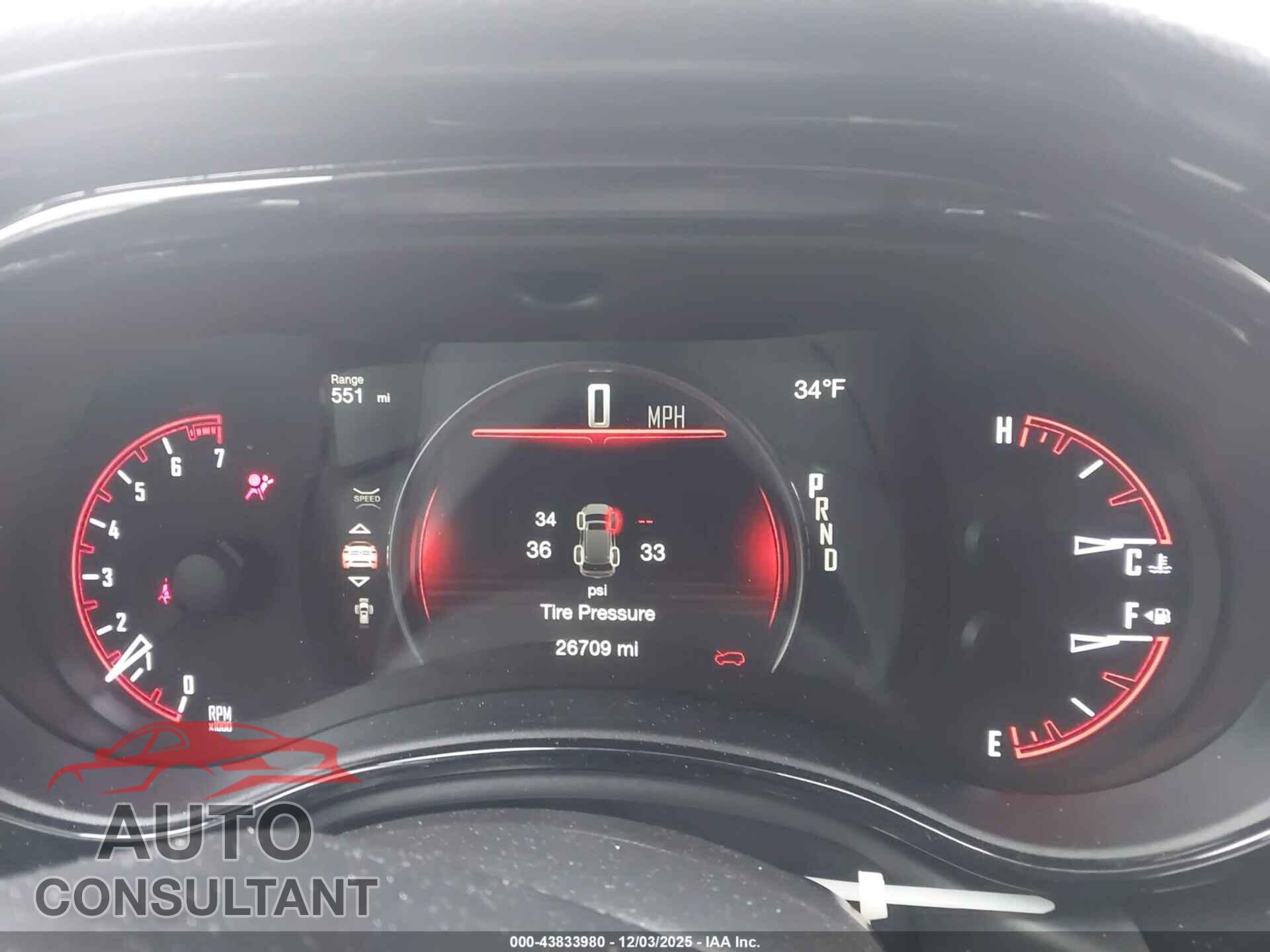 DODGE DURANGO 2025 - 1C4RDJDG5SC539644
