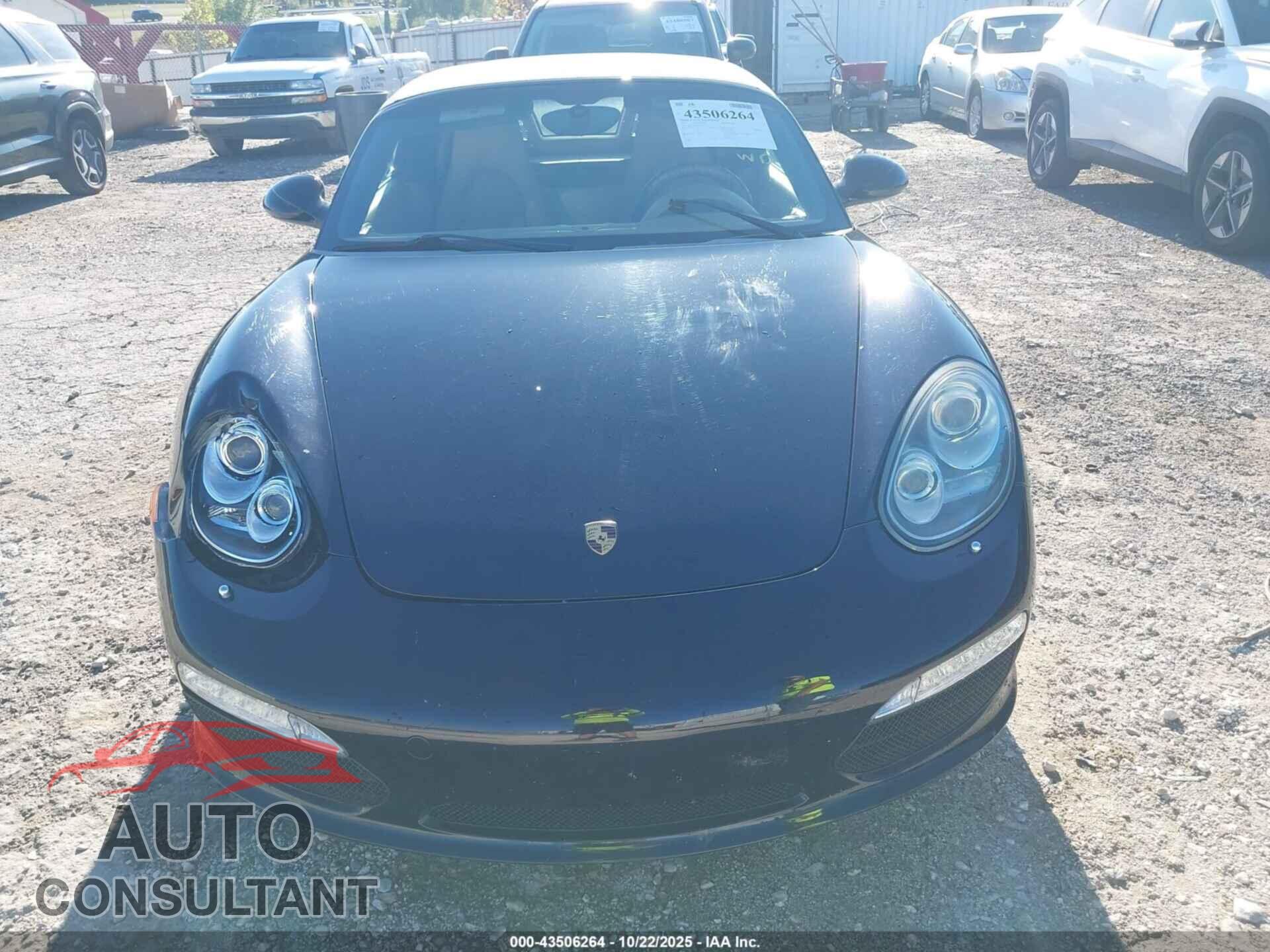 PORSCHE BOXSTER 2011 - WP0CB2A80BS730067