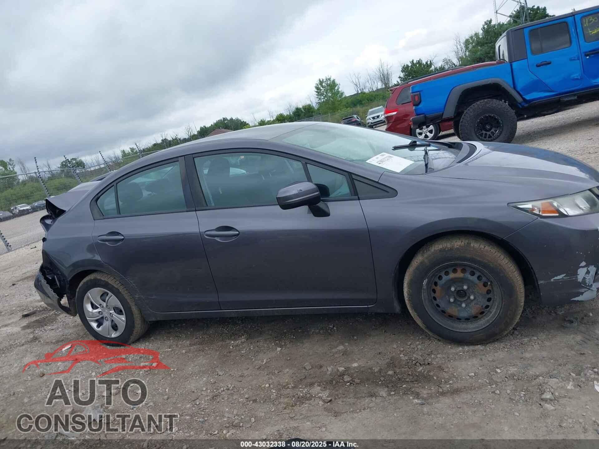 HONDA CIVIC 2015 - 19XFB2F53FE298675