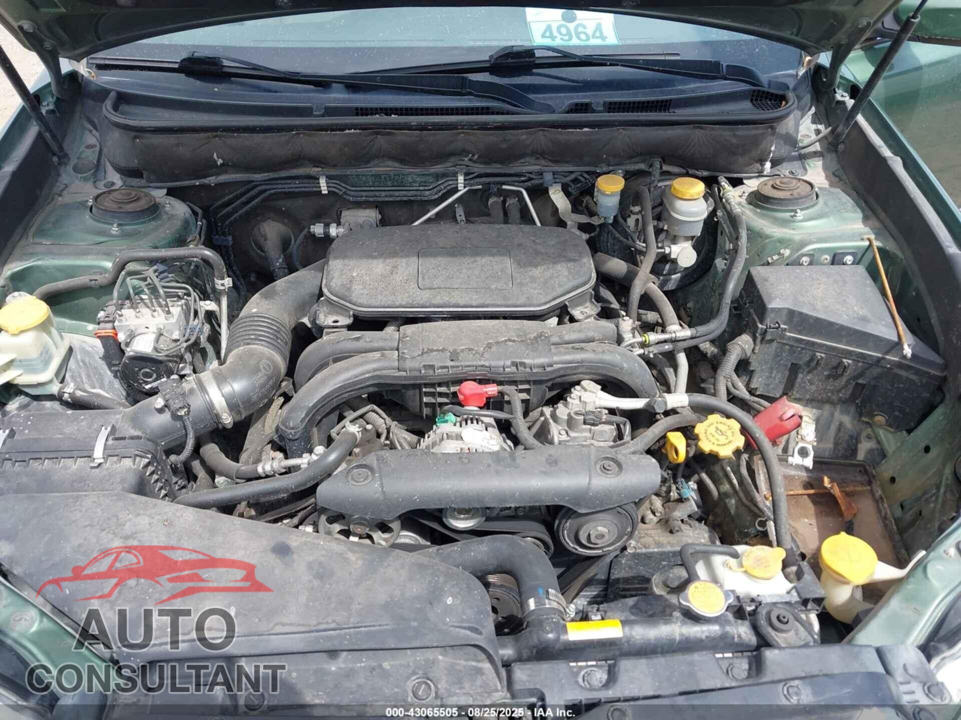 SUBARU OUTBACK 2011 - 4S4BRCFC3B1389730