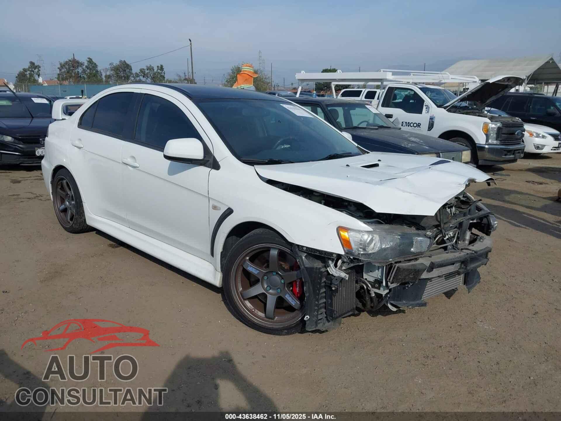 MITSUBISHI LANCER EVOLUTION 2014 - JA32W5FV6EU019433