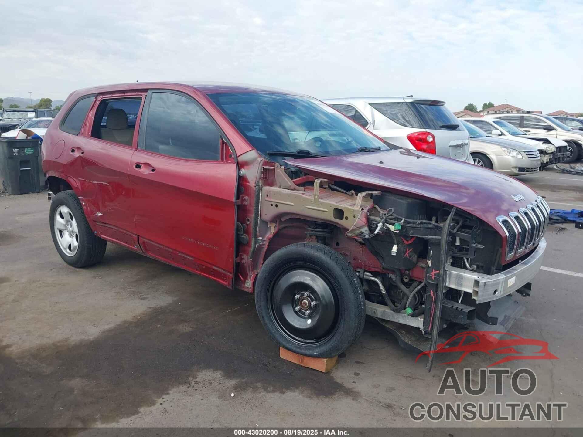 JEEP CHEROKEE 2016 - 1C4PJLAB8GW229952