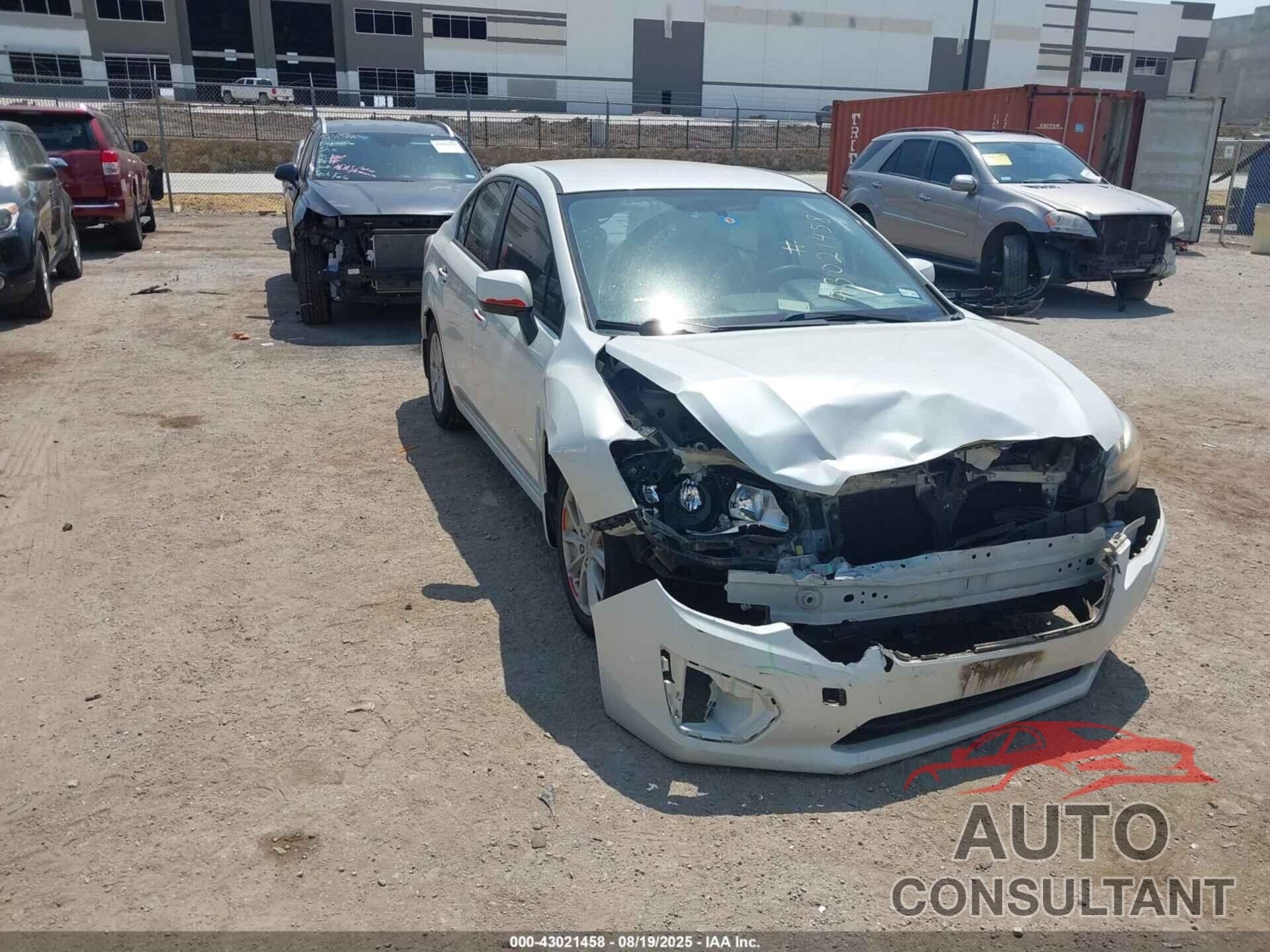 SUBARU IMPREZA 2014 - JF1GJAC65EH017375