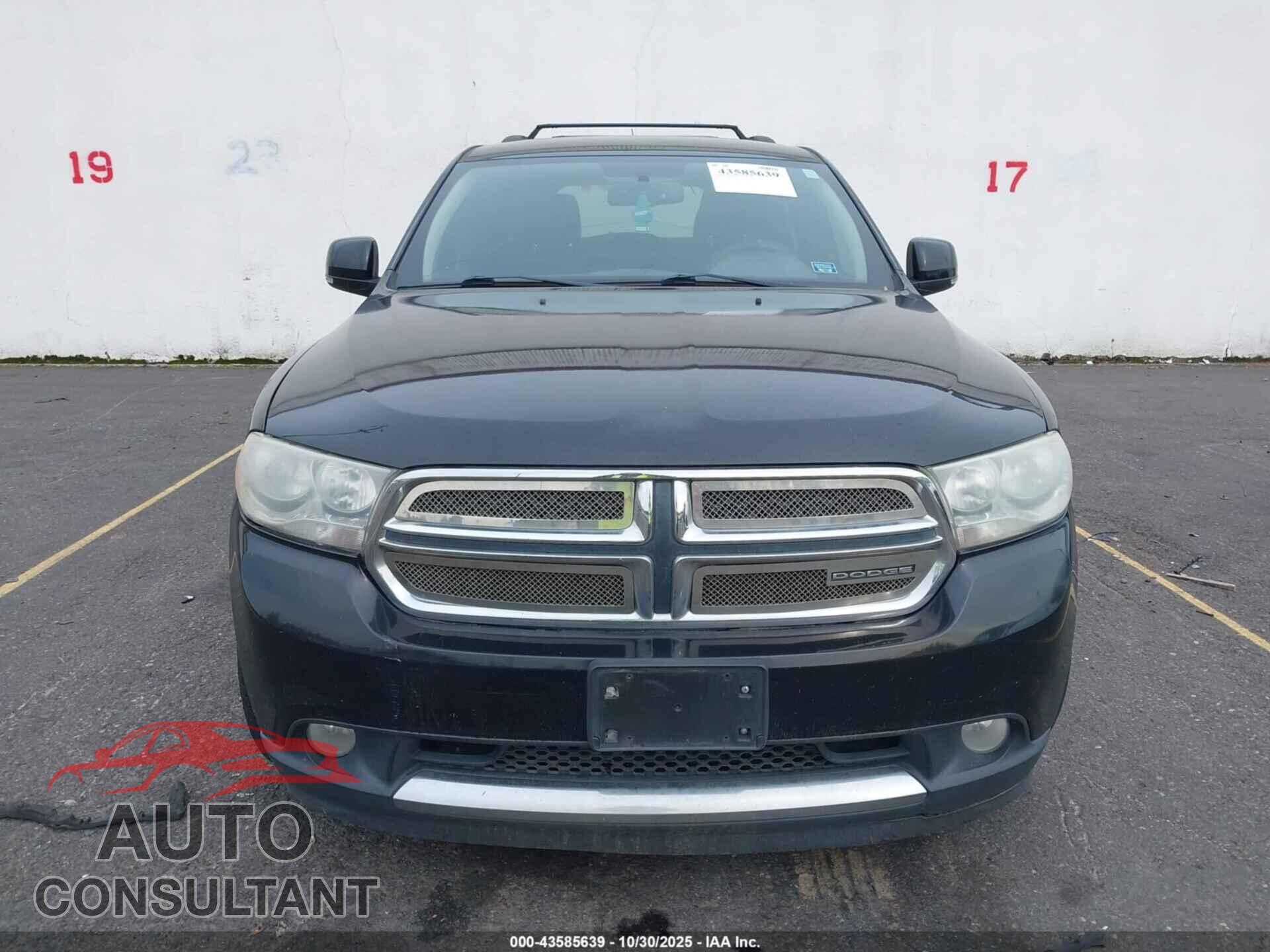 DODGE DURANGO 2012 - 1C4RDHDG5CC158533